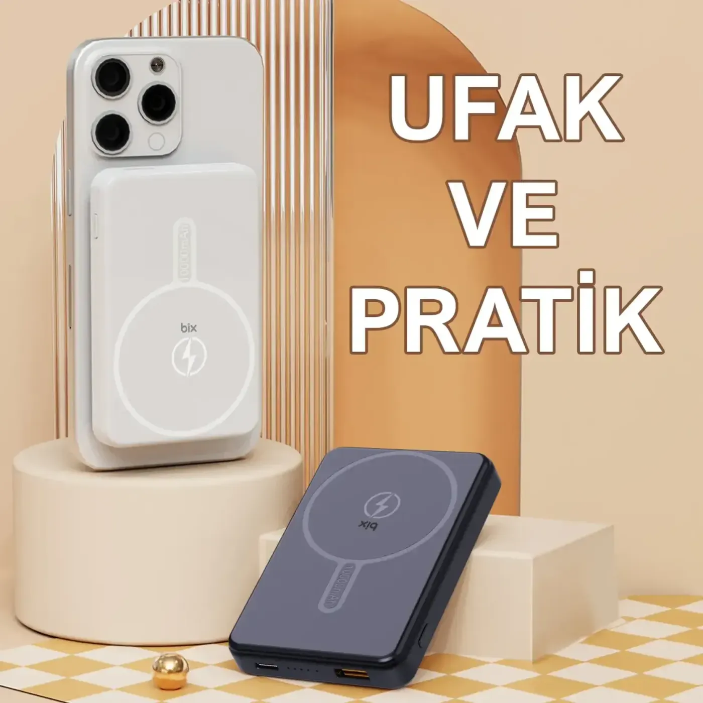 PB109 10000mAh Type-C PD20W USB-A QC 22.5W ve 15W — görsel 4