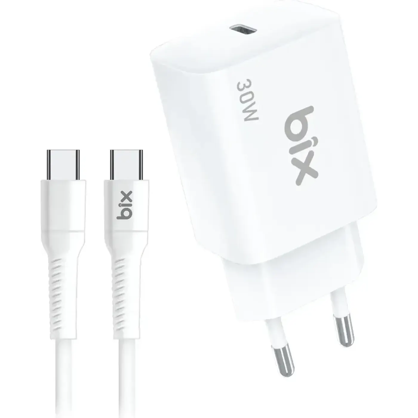 BXPD31C 30W Type-C PD 3.0 Hızlı Şarj Adaptörü + 1 Metre