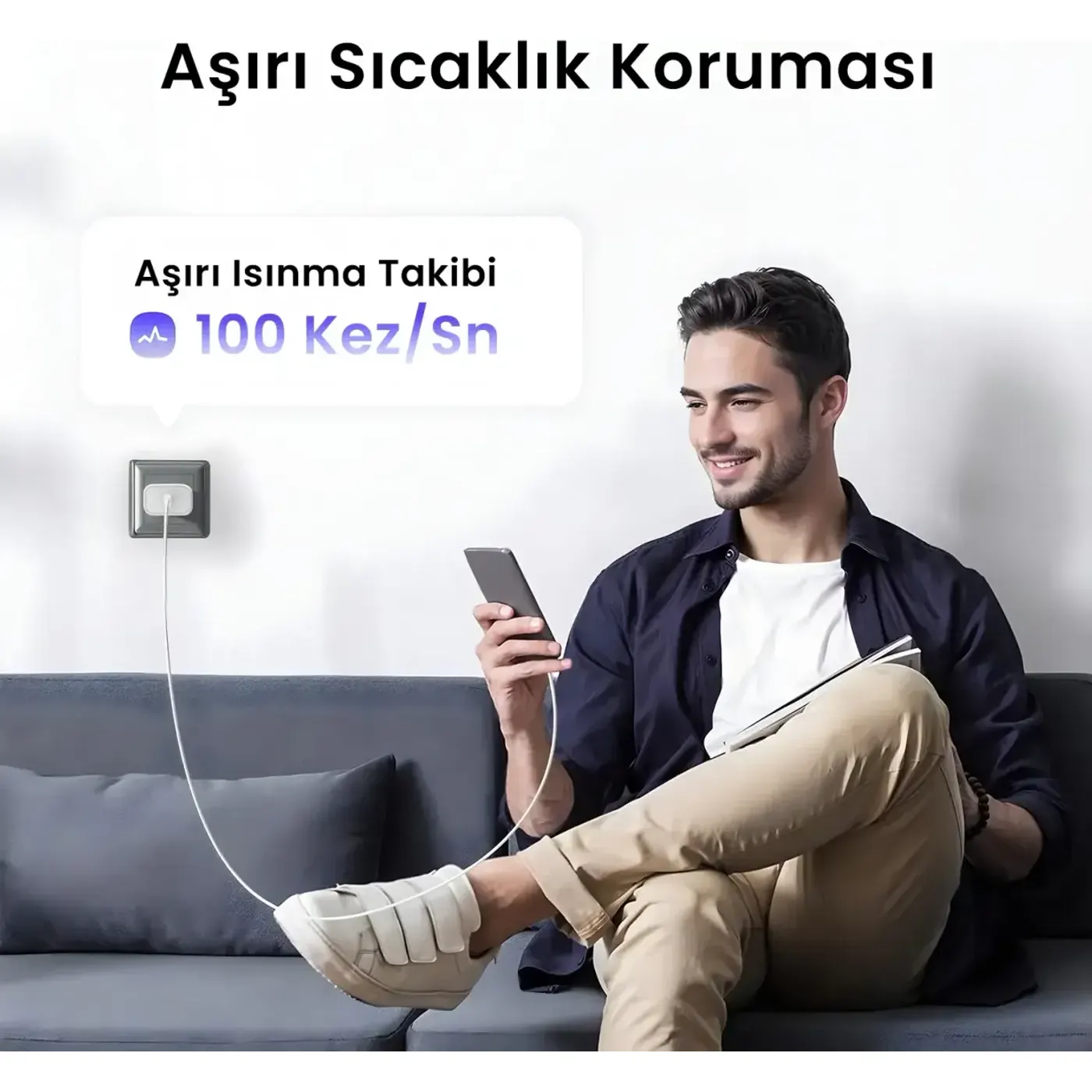 BXT22W 20W USB-C PD 3.0 Akım Korumalı Hızlı Şarj — görsel 4