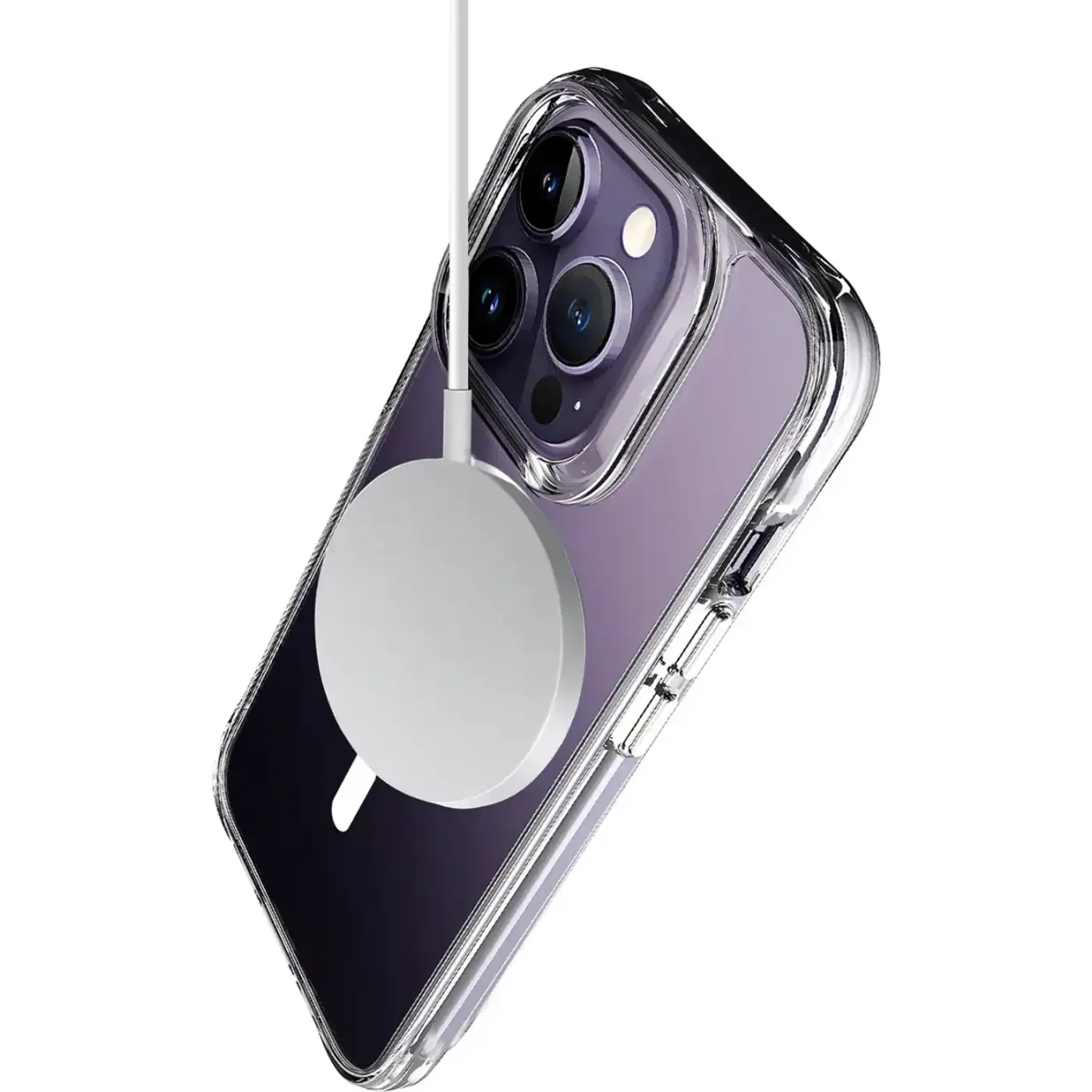 Bix Transparent Magnetic Absorption Kılıf – Şeffaf — görsel 4