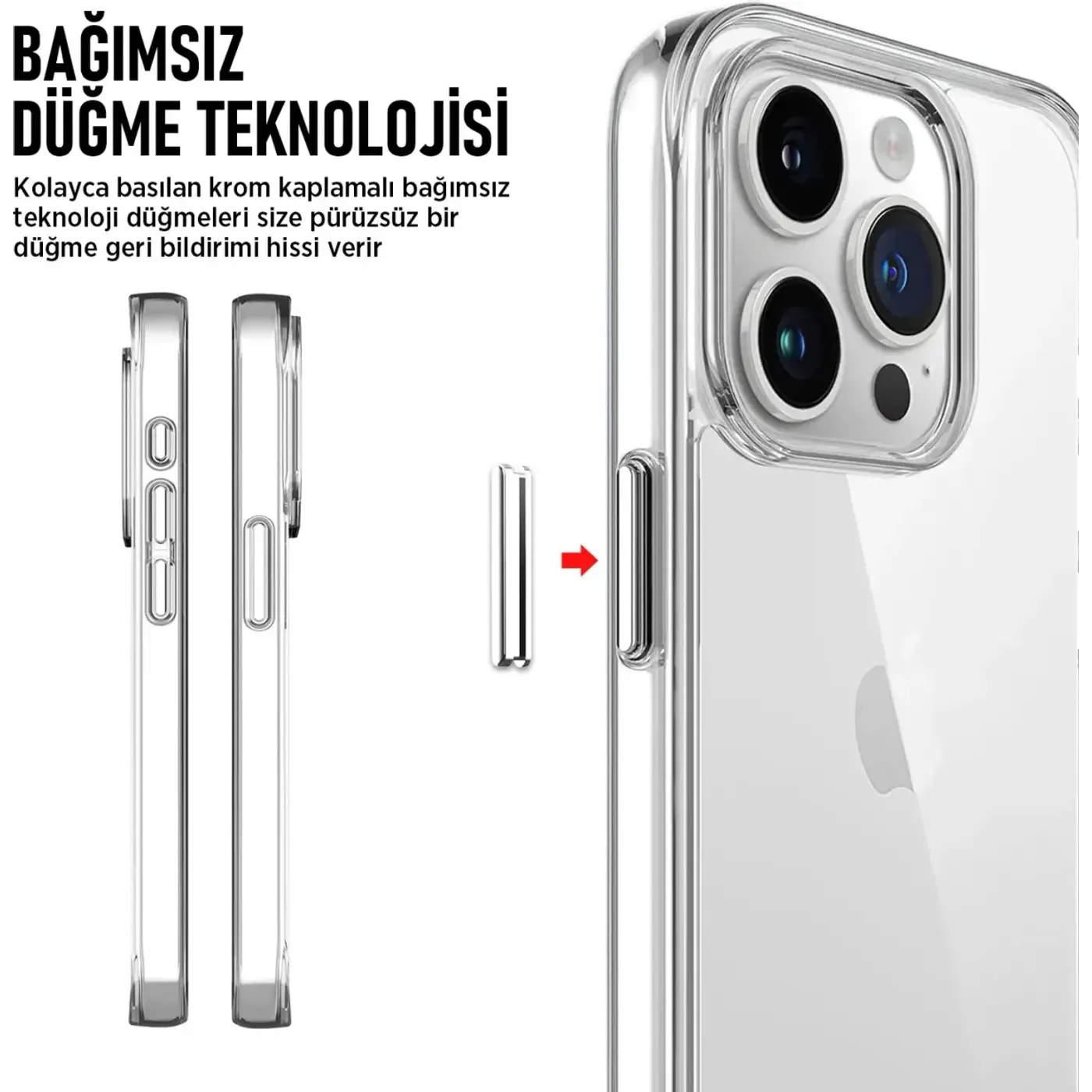 Bix Nebula Aqua Çizilmeye Dayanıklı, Parmak İzi Kılıf — görsel 6