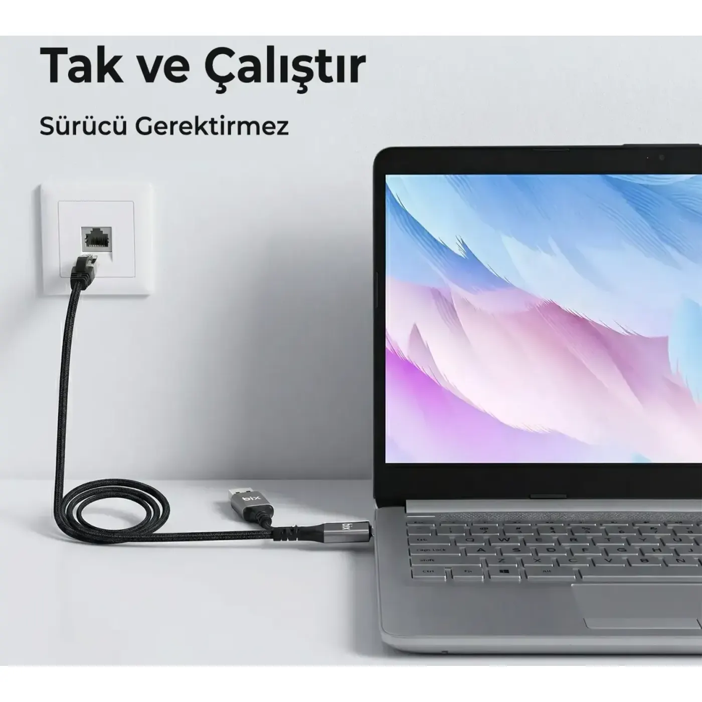 C6AC15 2in1 USB-A & Type-C to RJ45 Ethernet — görsel 3