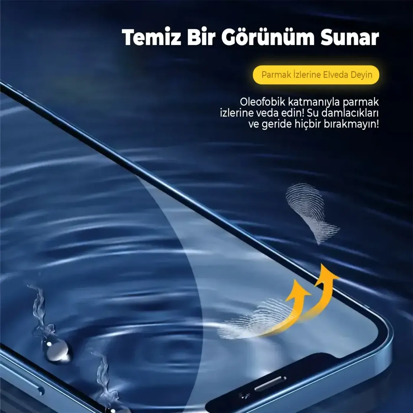 Bix Ceramic Anti-Static Clear Nano Ekran Koruyucu — görsel 2