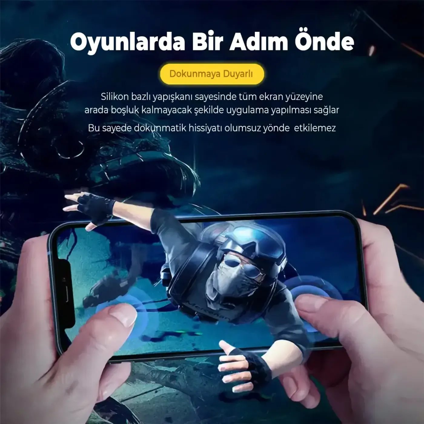 Bix Ceramic Anti-Static Clear Nano Ekran Koruyucu — görsel 3