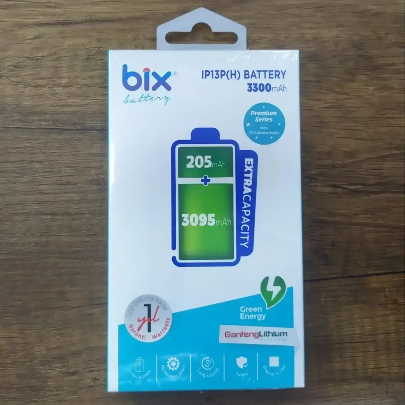 Bix IP13P(H) iPhone 13 Pro için 3300mAh Ekstra Batarya — görsel 2