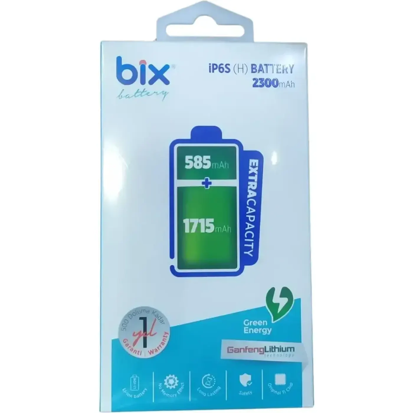 Bix IP6S(H) iPhone 6S için 2300mAh Ekstra Batarya — görsel 2