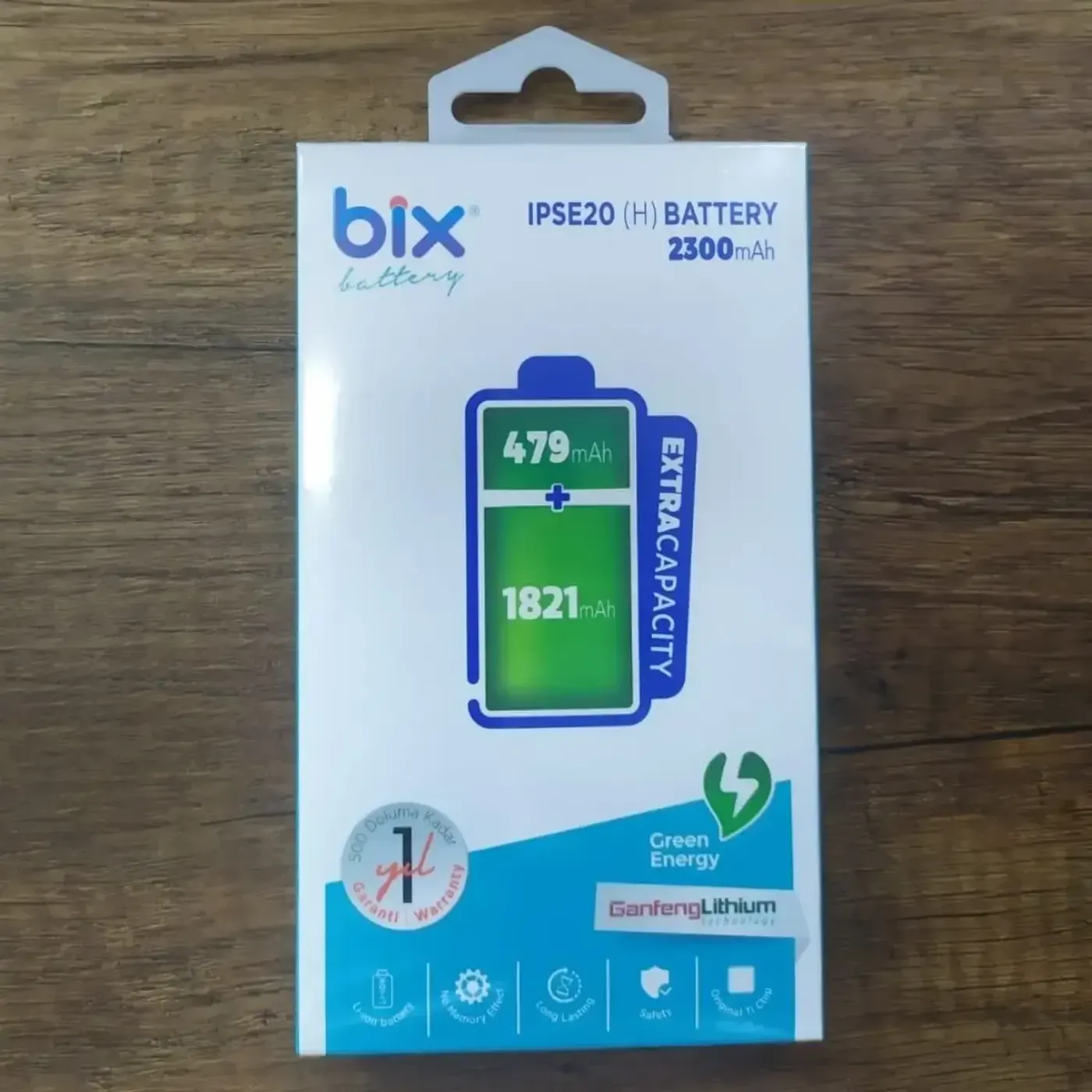 Bix IPSE20(H) iPhone SE 2020 için 2300mAh Batarya — görsel 2