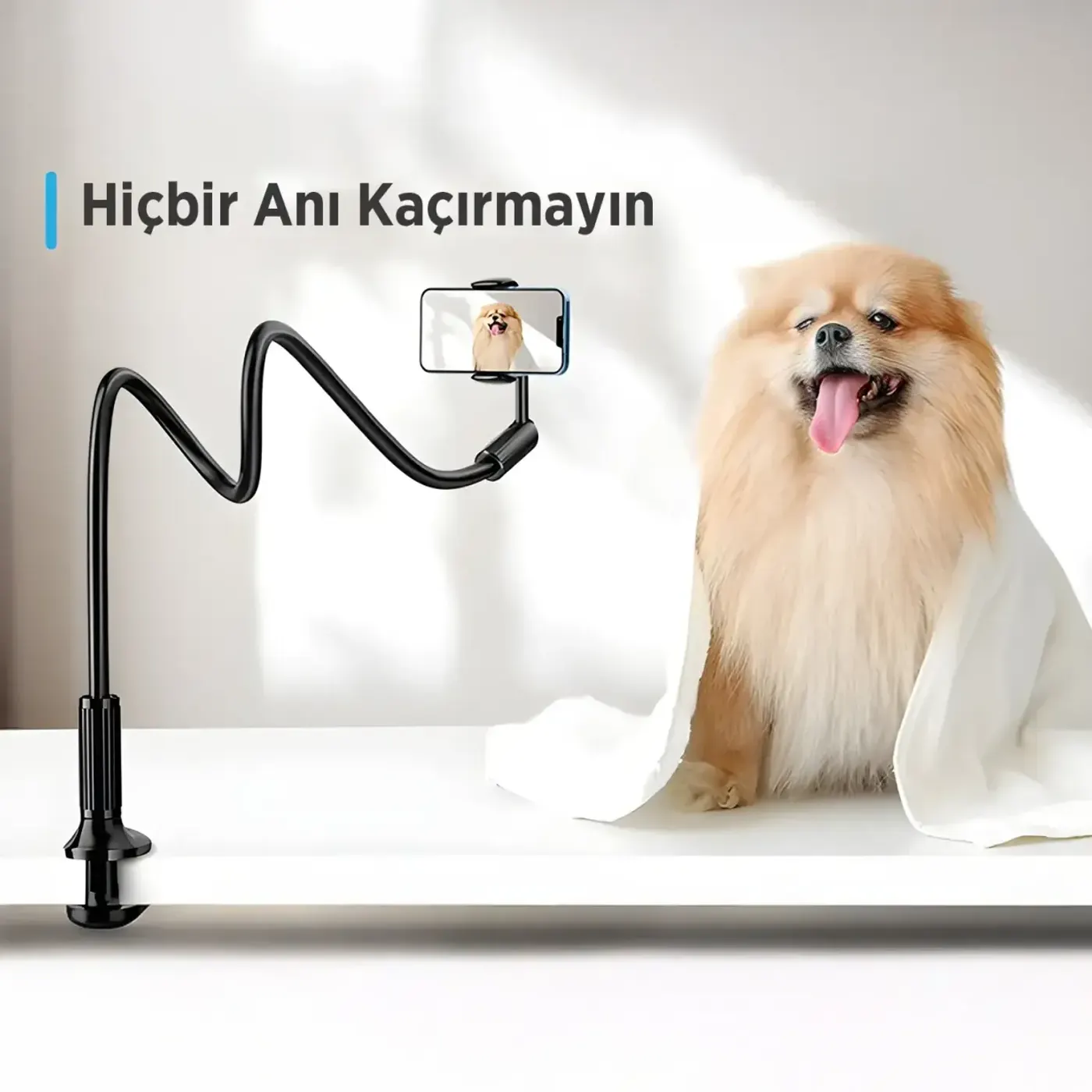 Bix Saiji IVY-4 95 cm 360° Derece Telefon Tutucu — görsel 5