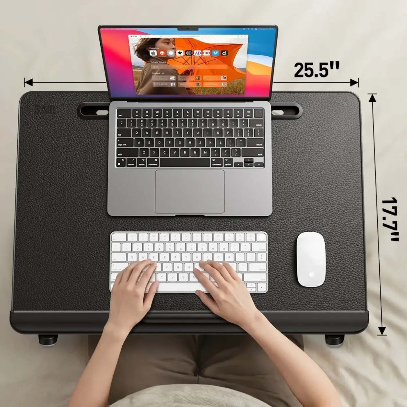 Bix Saiji K10 XXL Kitap Standlı, PVC Deri Yüzeyli, 5 — görsel 2