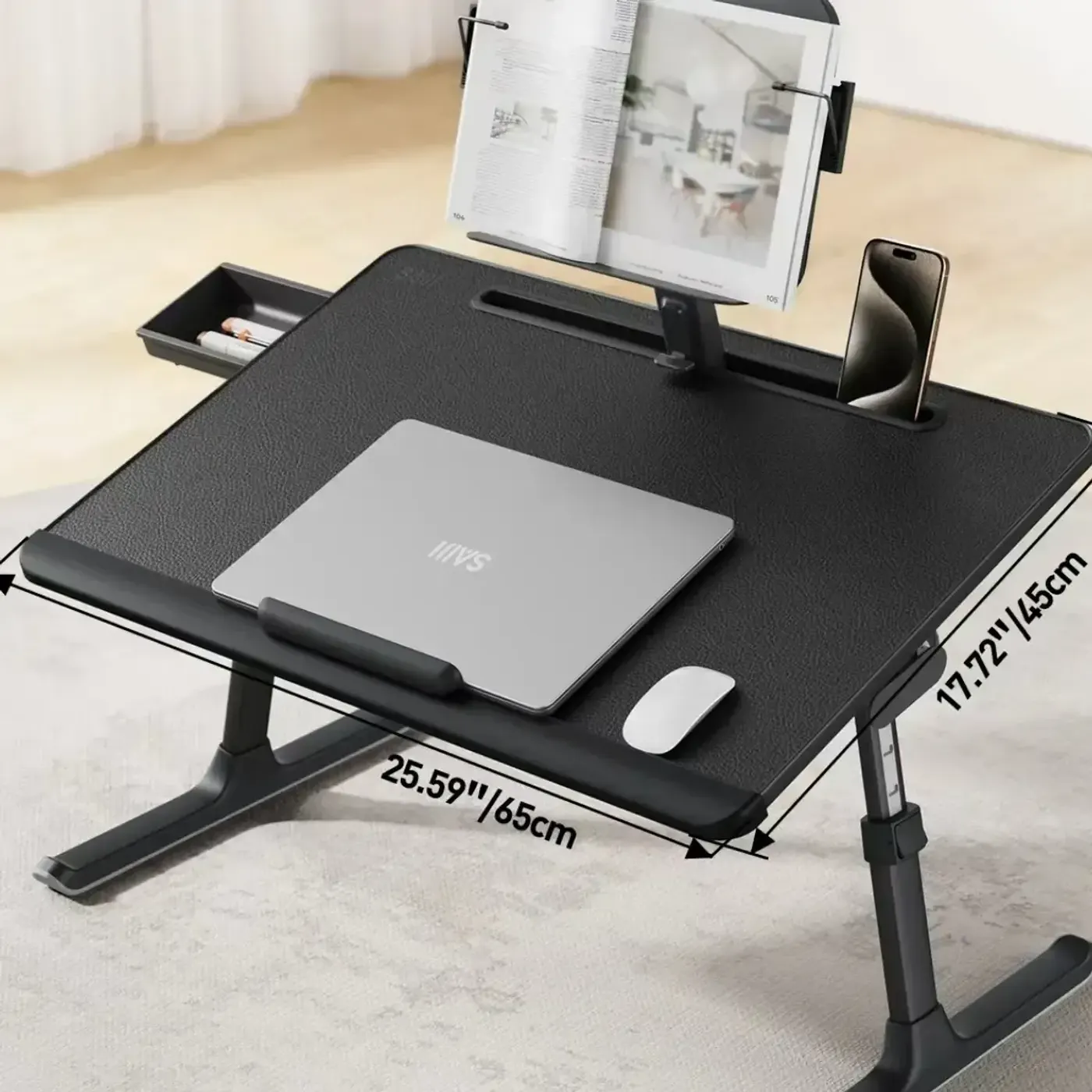 Bix Saiji K10 XXL Kitap Standlı, PVC Deri Yüzeyli, 5 — görsel 3
