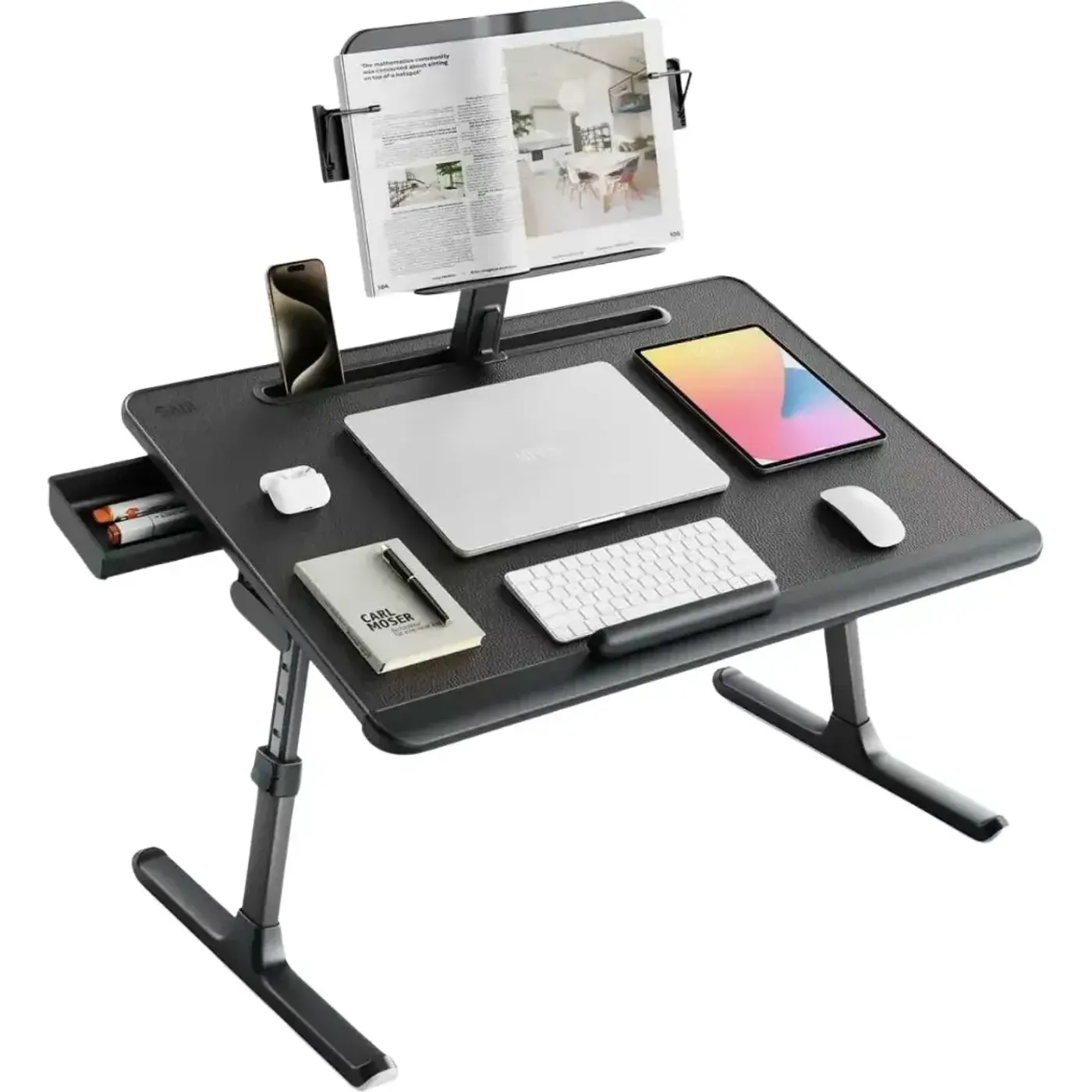 Bix Saiji K10 XXL Kitap Standlı, PVC Deri Yüzeyli, 5
