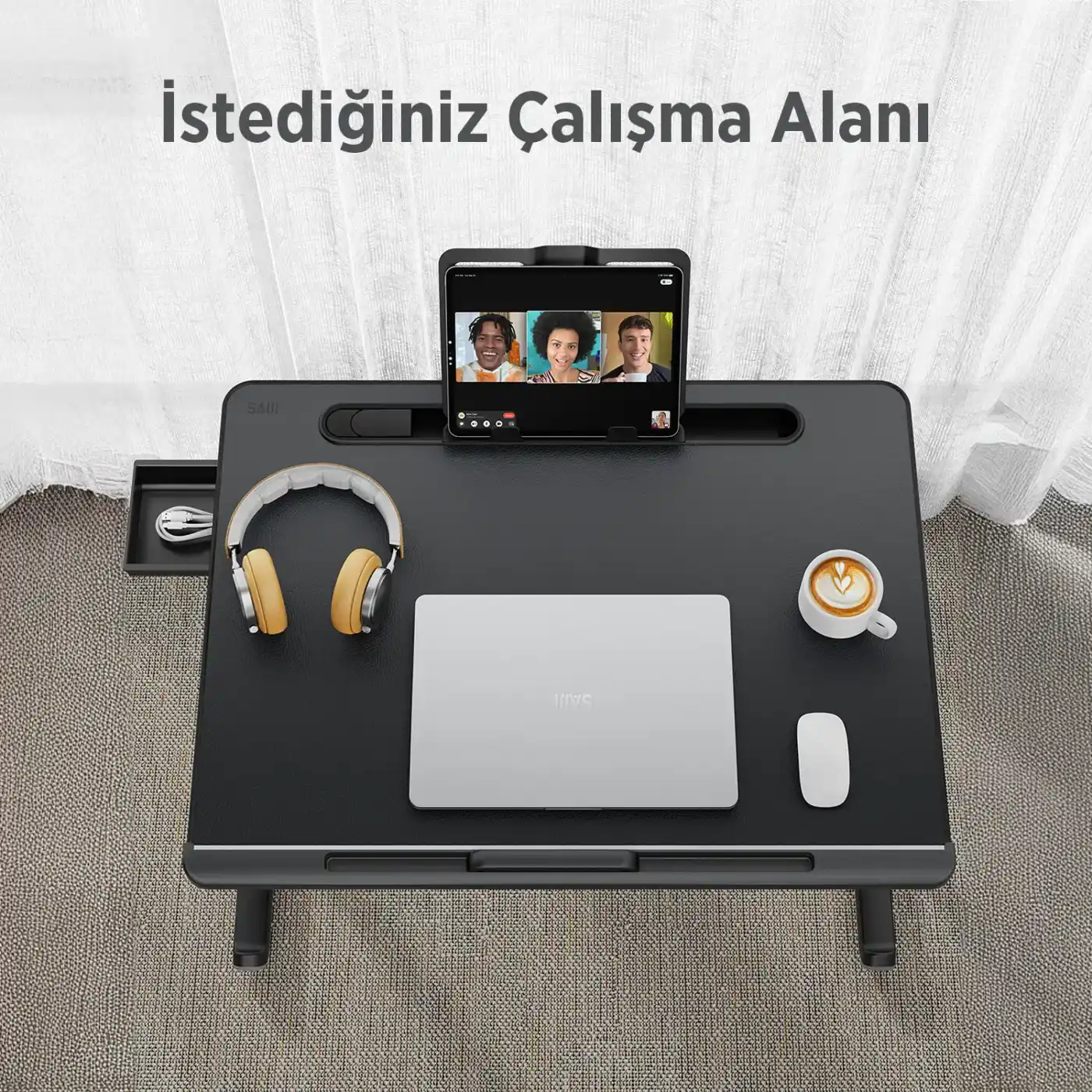 Bix Saiji K8 Ultimate LED Işıklı Çalışma Masası – 3 — görsel 5