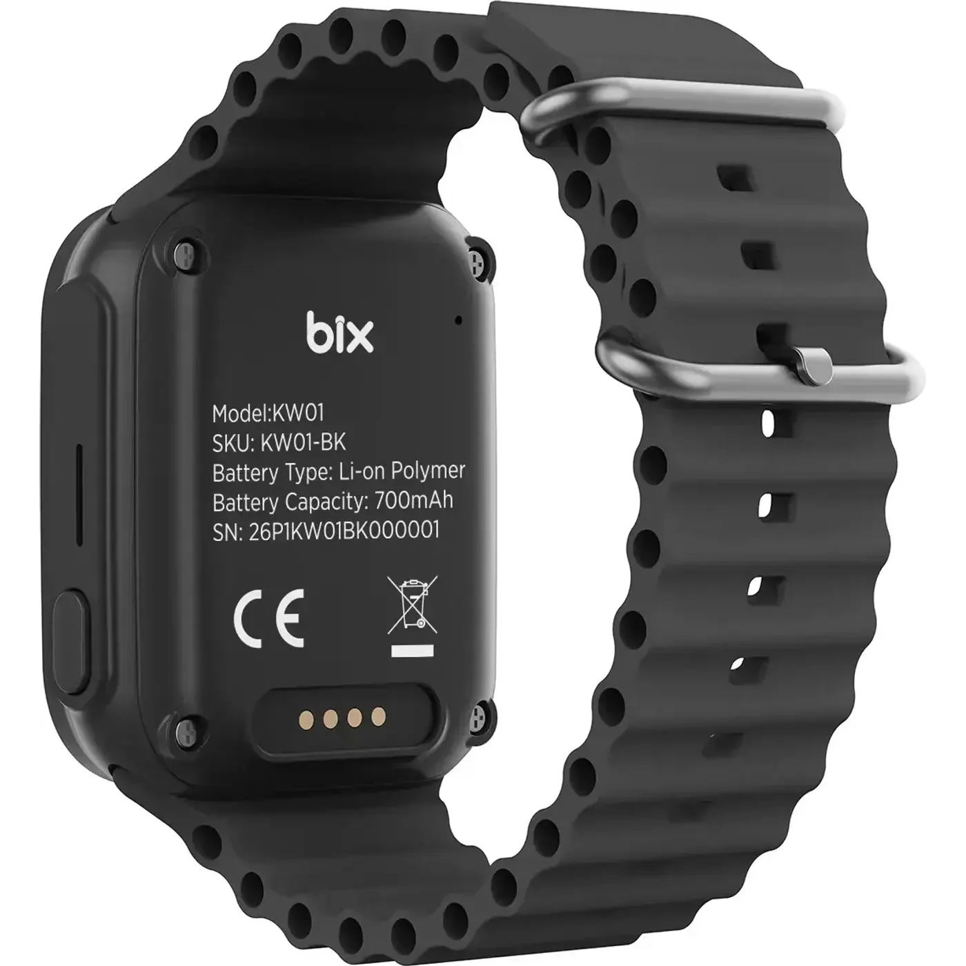 Bix Kids KW01 Sim Kartlı GPS Rota Takipli Akıllı Saati — görsel 4