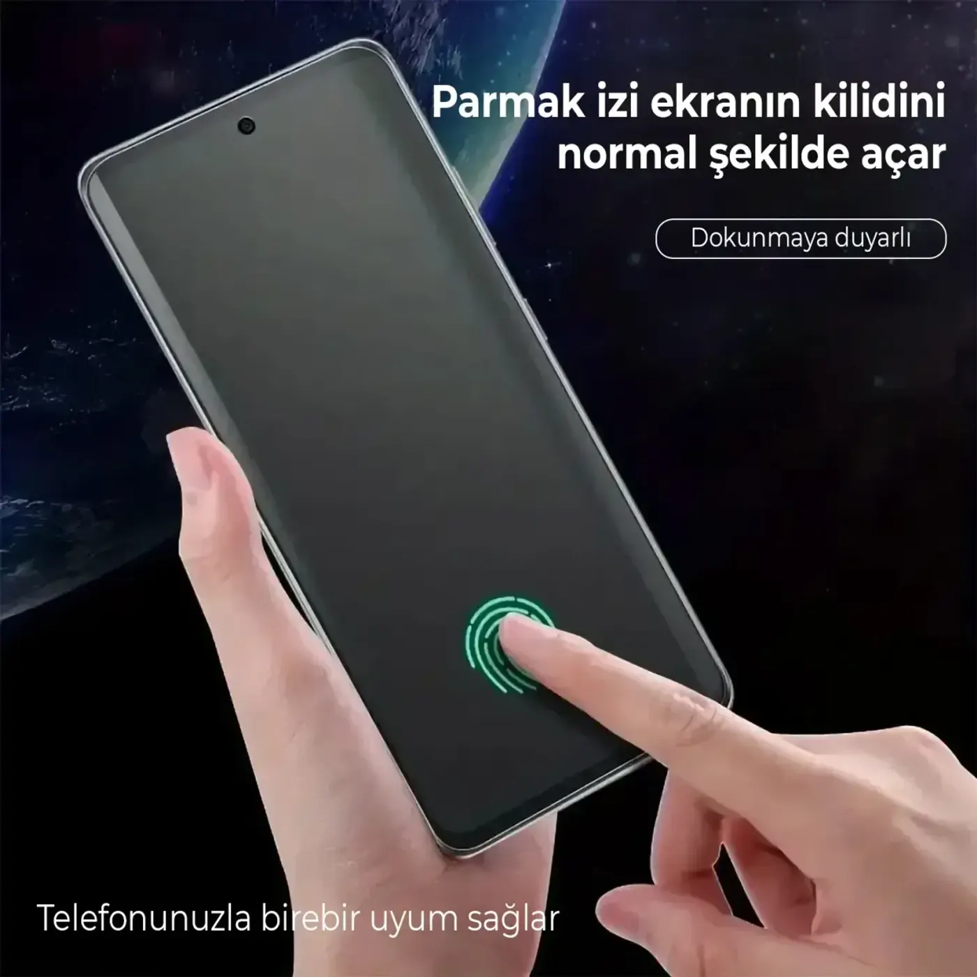 Bix Ceramic Anti-Static Matte Oleofobik Ekran Koruyucu — görsel 2