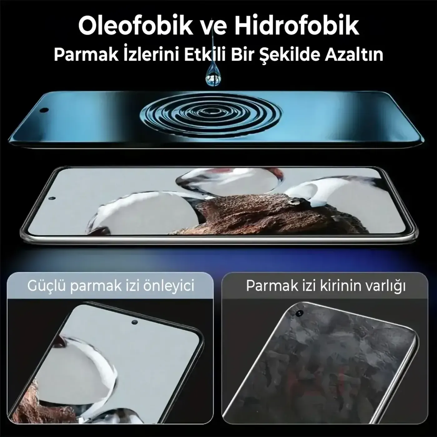 Bix Ceramic Anti-Static Matte Oleofobik Ekran Koruyucu — görsel 3