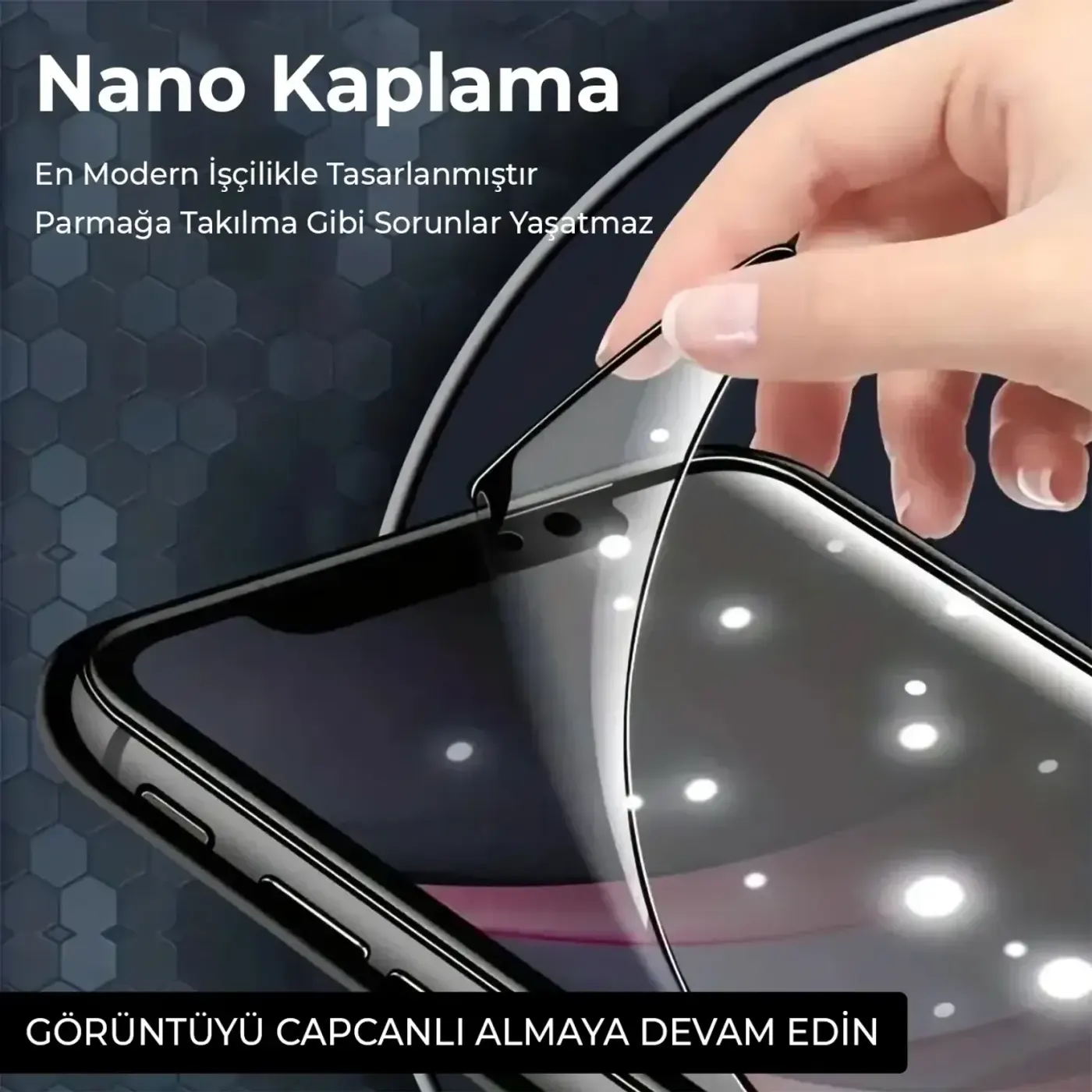 Bix Ceramic Anti-Static Matte Oleofobik Ekran Koruyucu — görsel 6