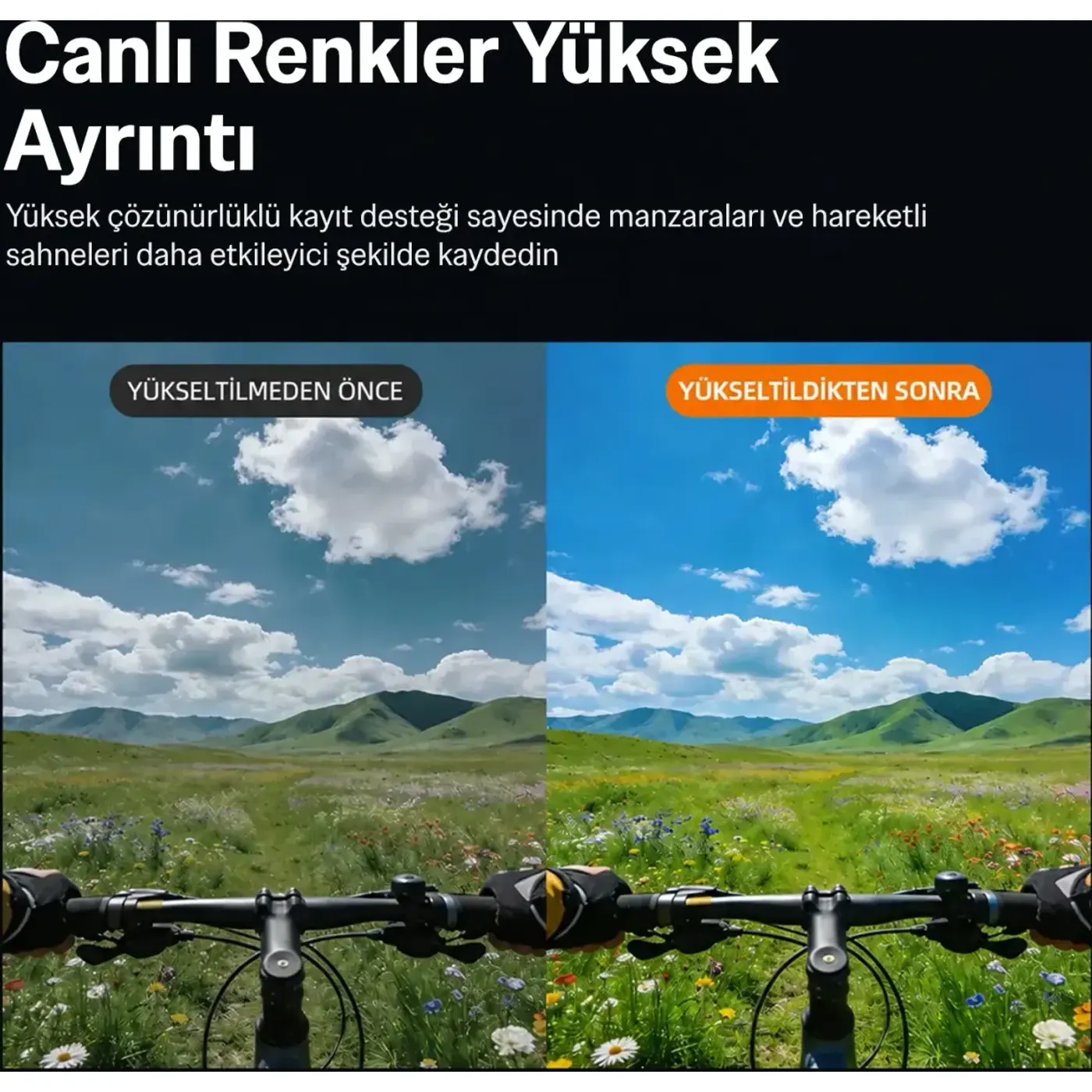 Bix Nexa 1 Wi-Fi 5K 30FPS Aksiyon Kamerası 50 MP Çift — görsel 6