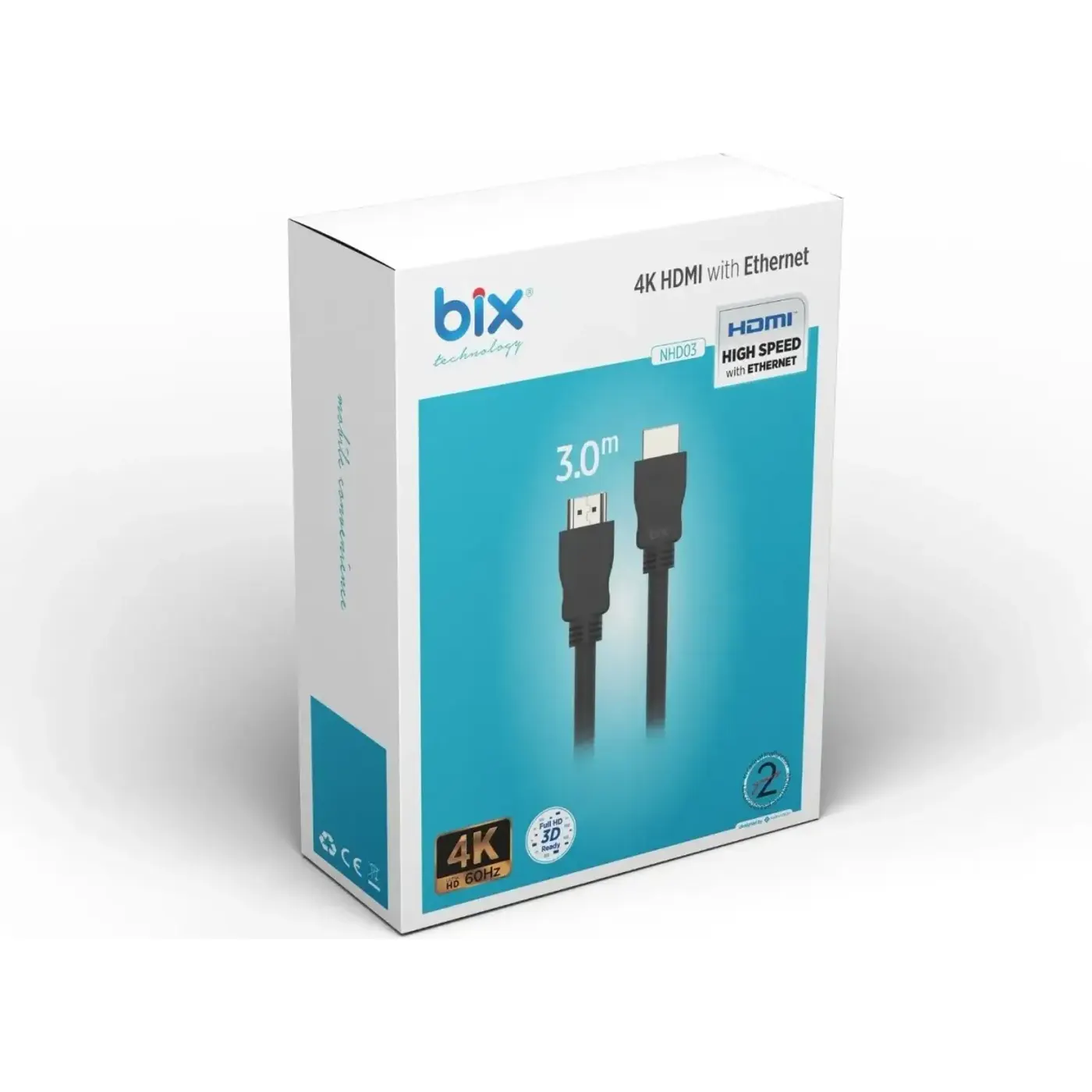 NHD03 4K 60Hz Yüksek Hızlı Ethernet ve HDMI Kablosu — görsel 2