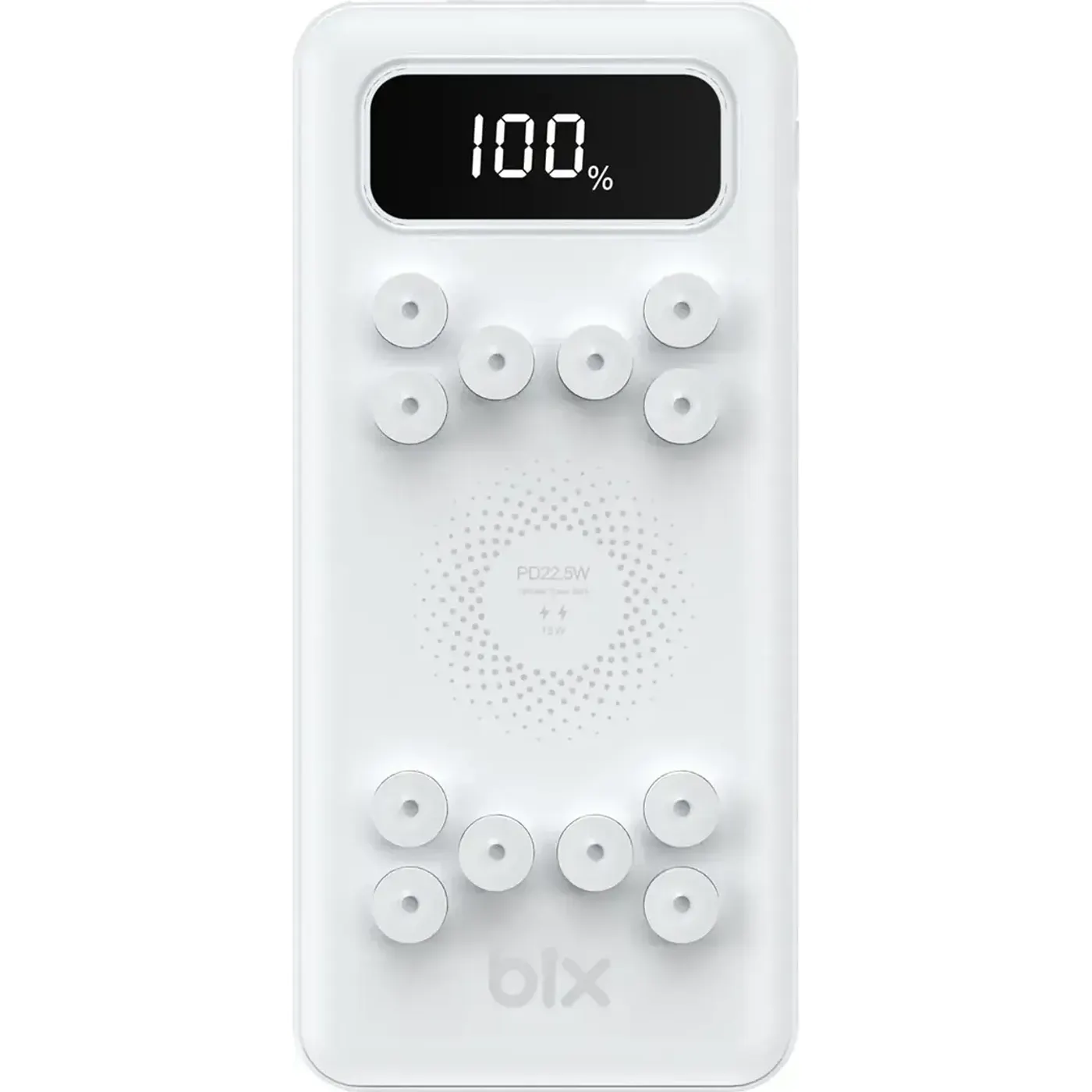 PB103 10000 mAh Vantuzlu Kablosuz LED Powerbank — görsel 2