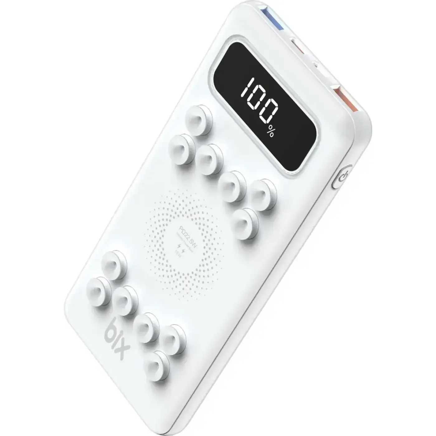 PB103 10000 mAh Vantuzlu Kablosuz LED Powerbank