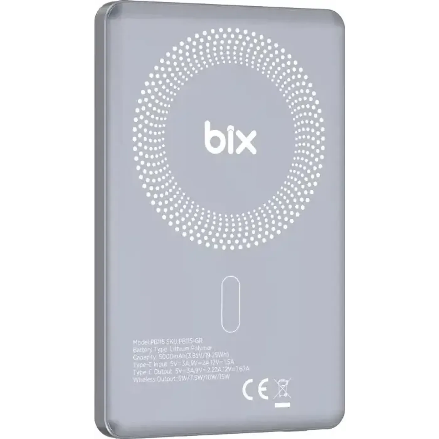 PB115 5000mAh PD 20W USB-C ve 15W Manyetik Kablosuz