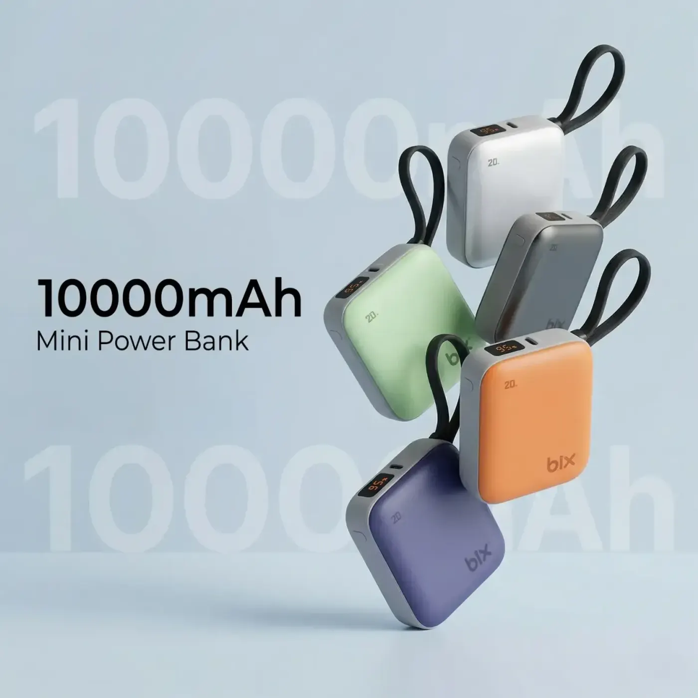 PB119 10000mAh PD 20W Cep Boyu Kompakt Tasarımlı Şarj — görsel 2