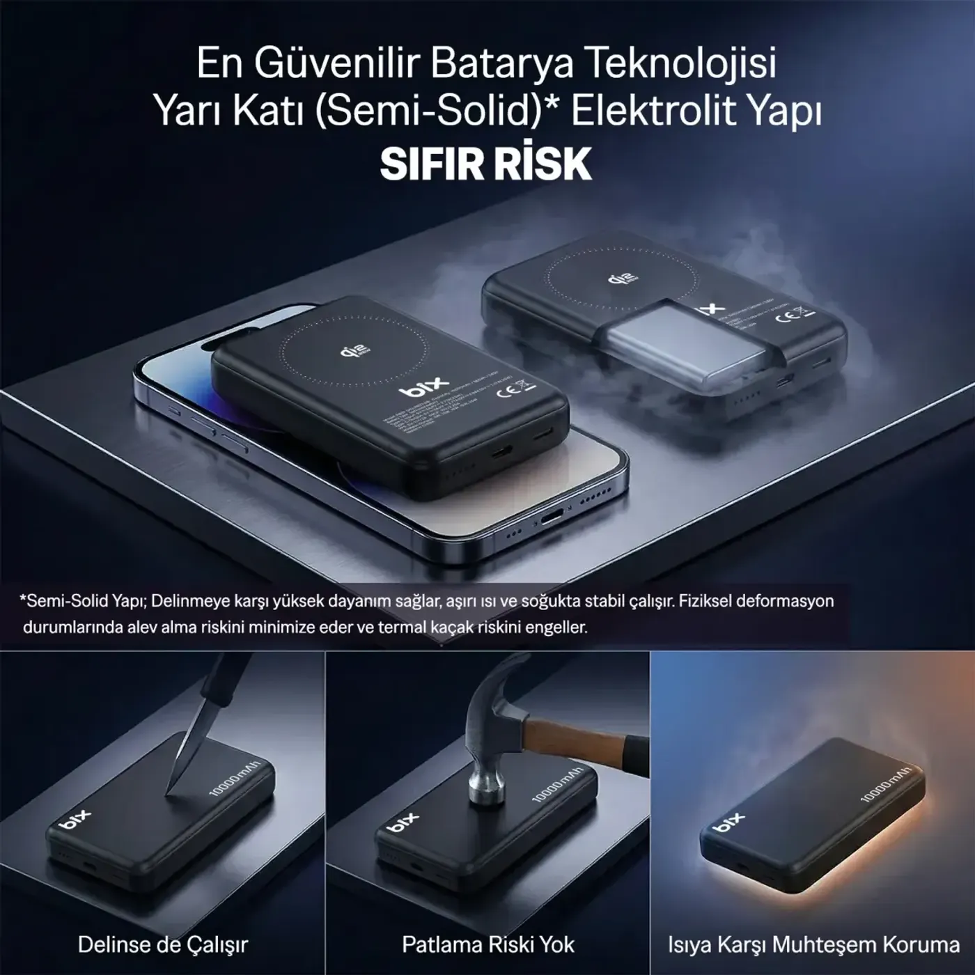 PB121 Qi2.2 Sertifikalı 25W Kablosuz Magsafe PD 3.0 — görsel 5