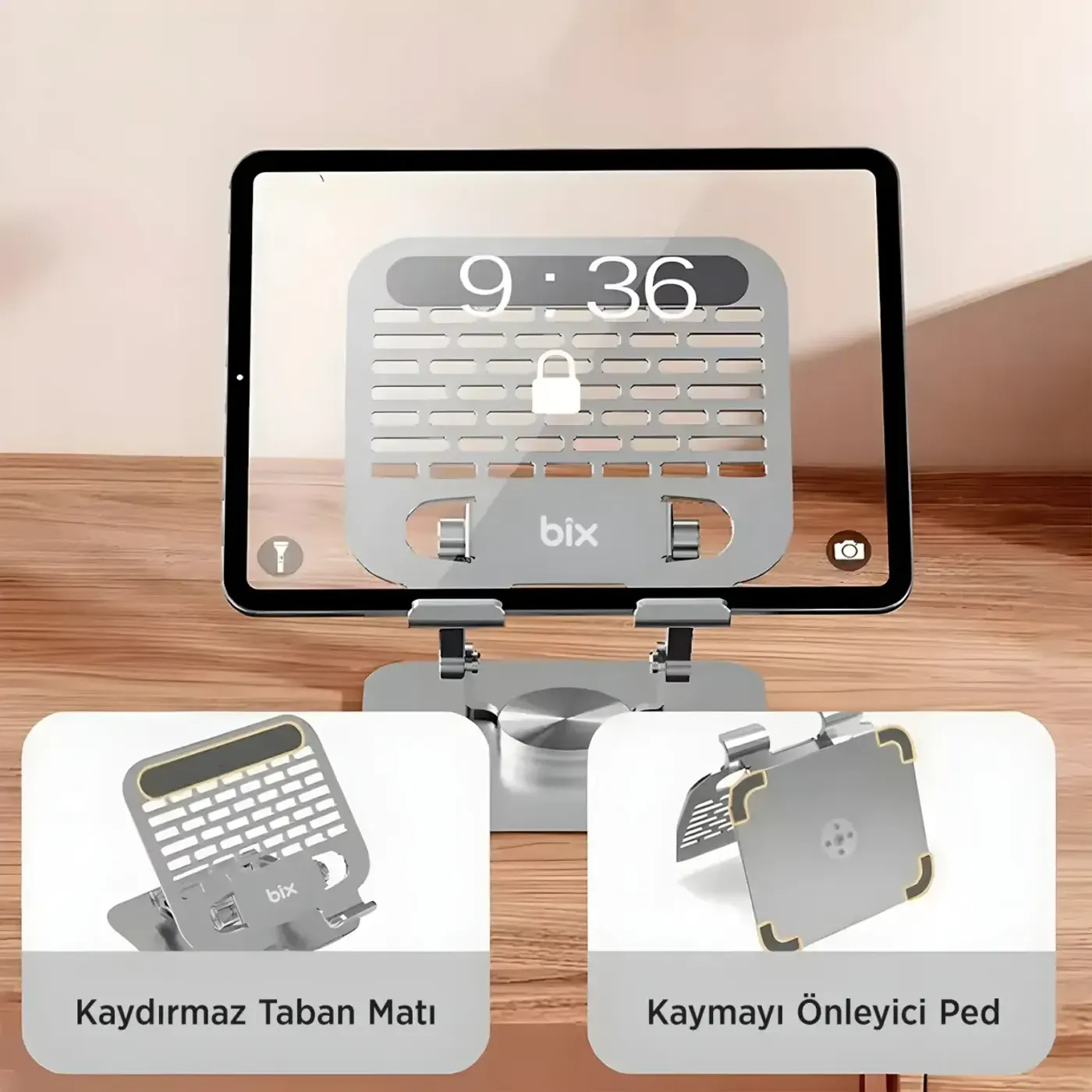 PS01 360° Dönebilen ve Isı Dağılımı Özellikli Tablet — görsel 3