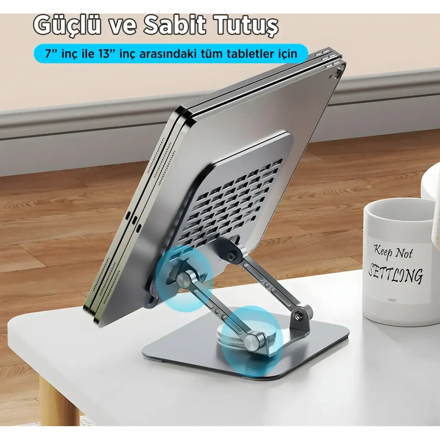 PS01 360° Dönebilen ve Isı Dağılımı Özellikli Tablet — görsel 5