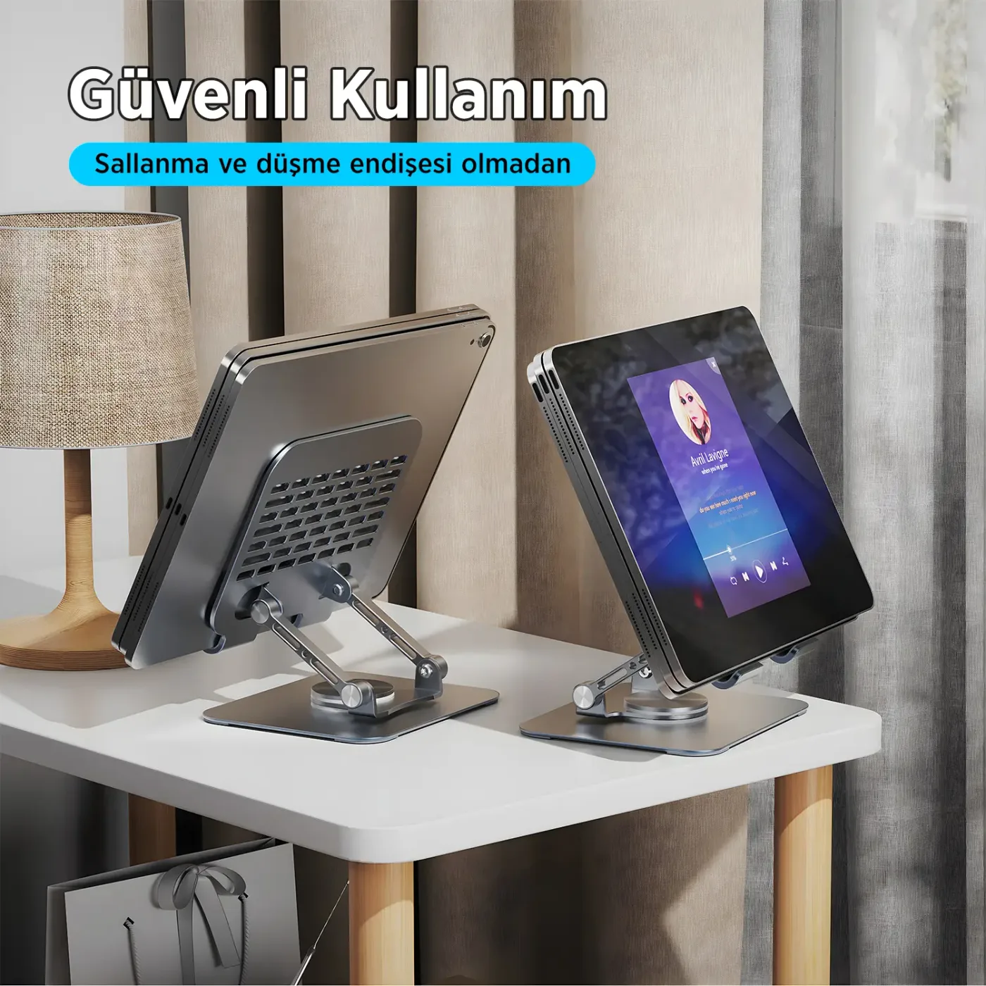 PS01 360° Dönebilen ve Isı Dağılımı Özellikli Tablet — görsel 6
