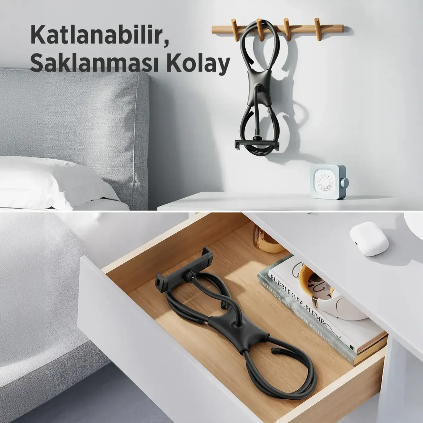 Bix Saiji Q2T 360° Ayarlanabilir Tablet ve Telefon — görsel 3