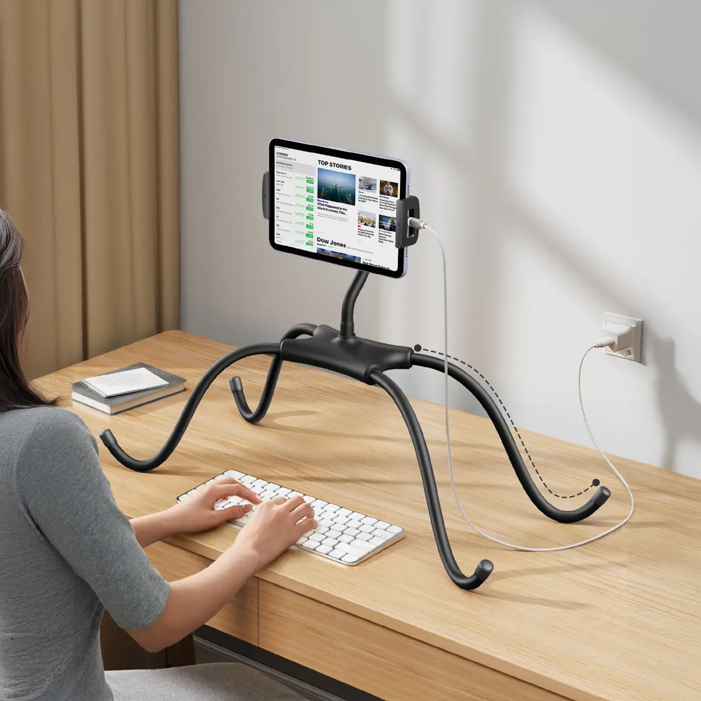 Bix Saiji Q2T 360° Ayarlanabilir Tablet ve Telefon — görsel 5