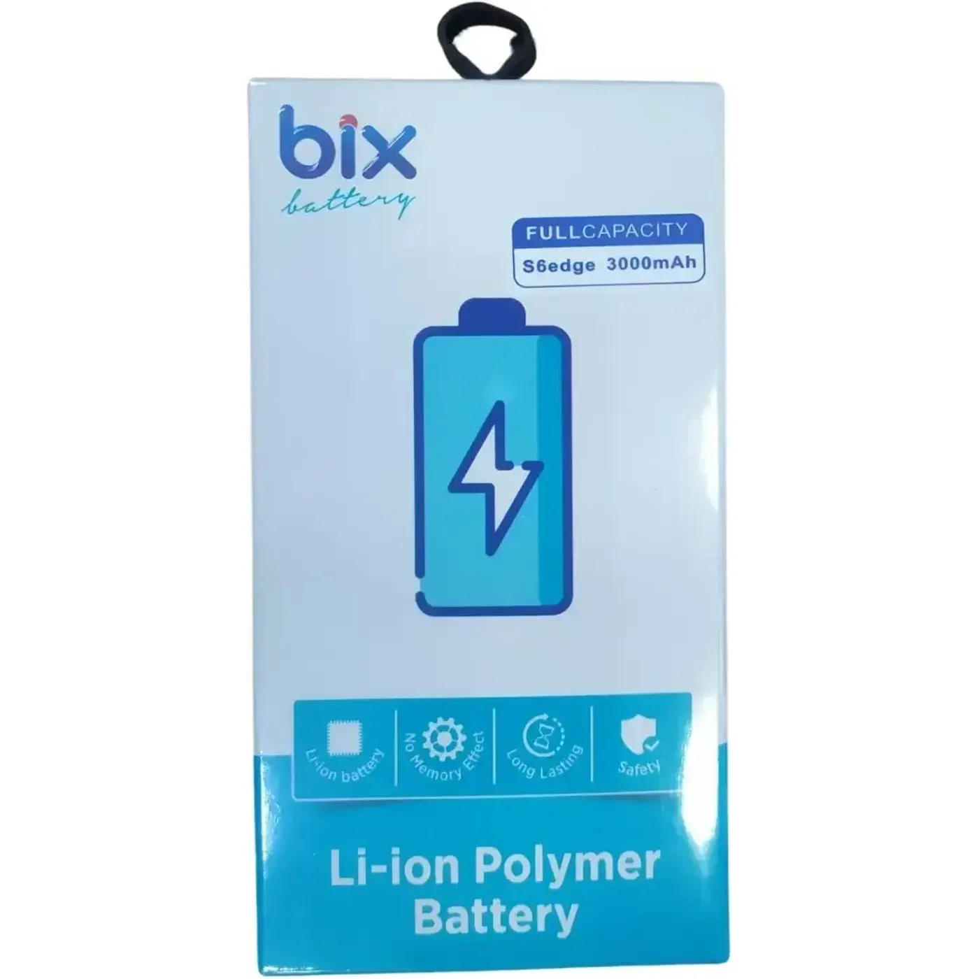 Bix Samsung Galaxy S6 Edge için 3000mAh Batarya