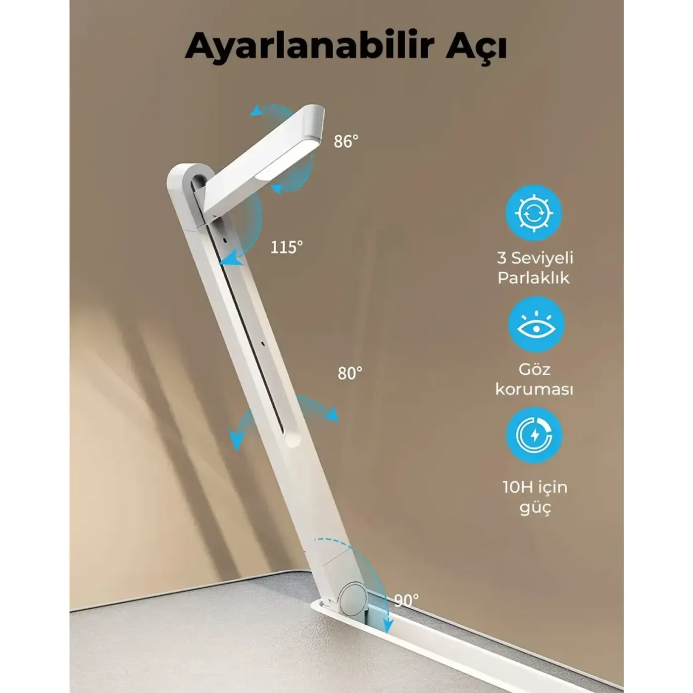 Bix Saiji K8 Ultimate LED Lambalı ve Ayarlanabilir — görsel 5
