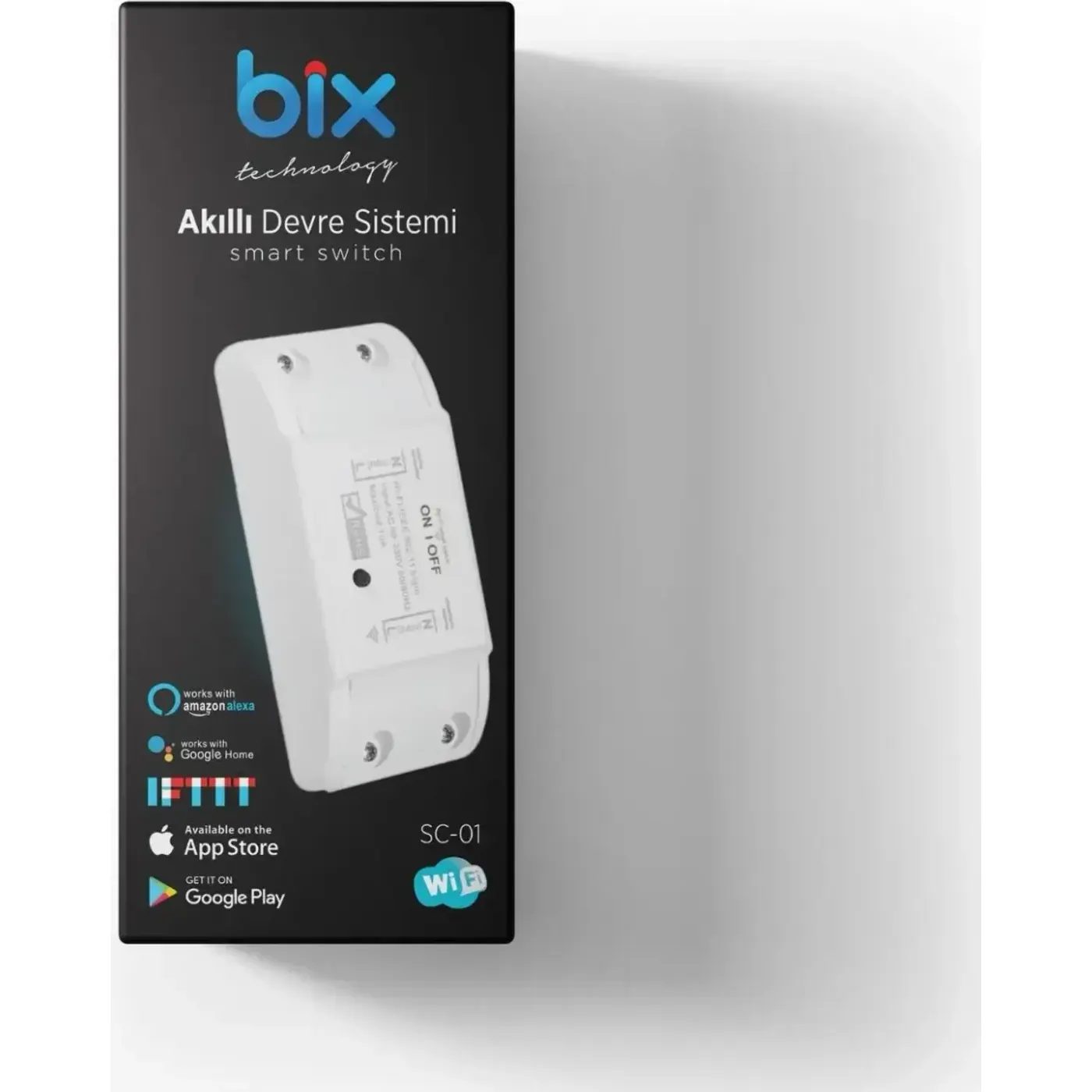 SC-01 WiFi Kontrollü Akıllı Röle Zamanlama ve Sesli — görsel 6