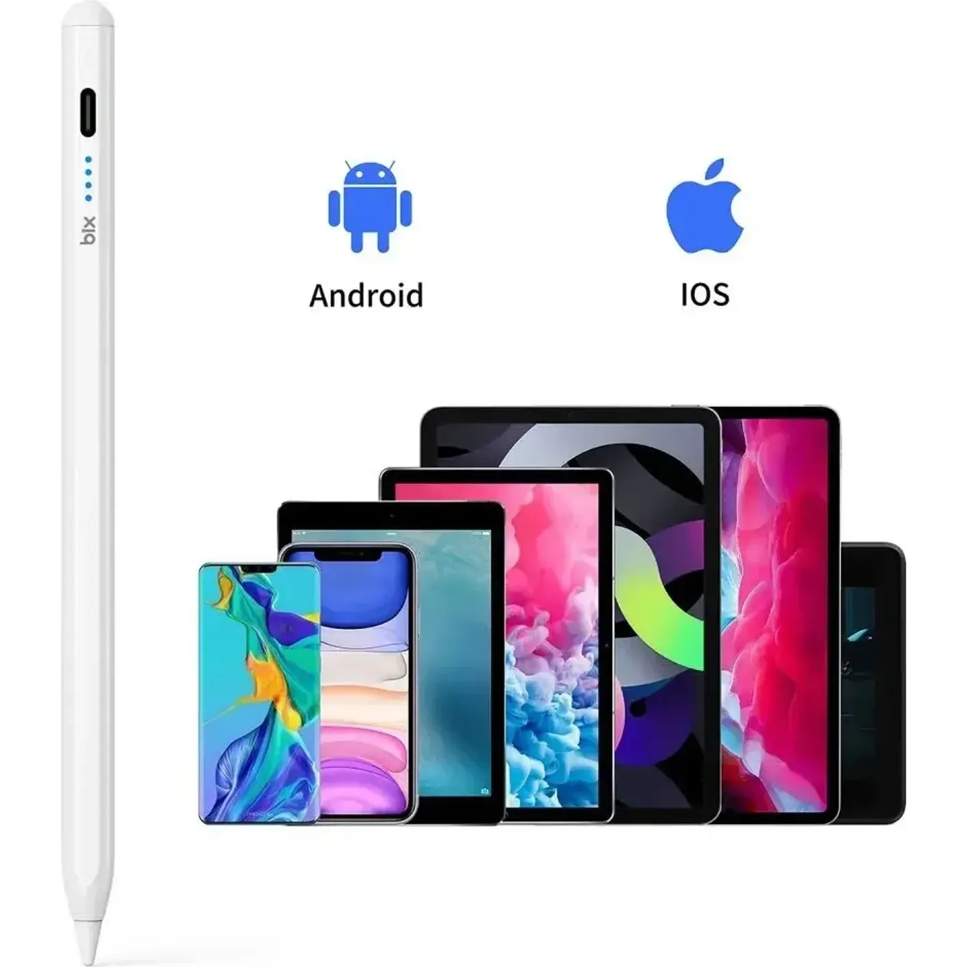 SP04 Stylus Pen Android iPad Universal Kapasitif — görsel 2