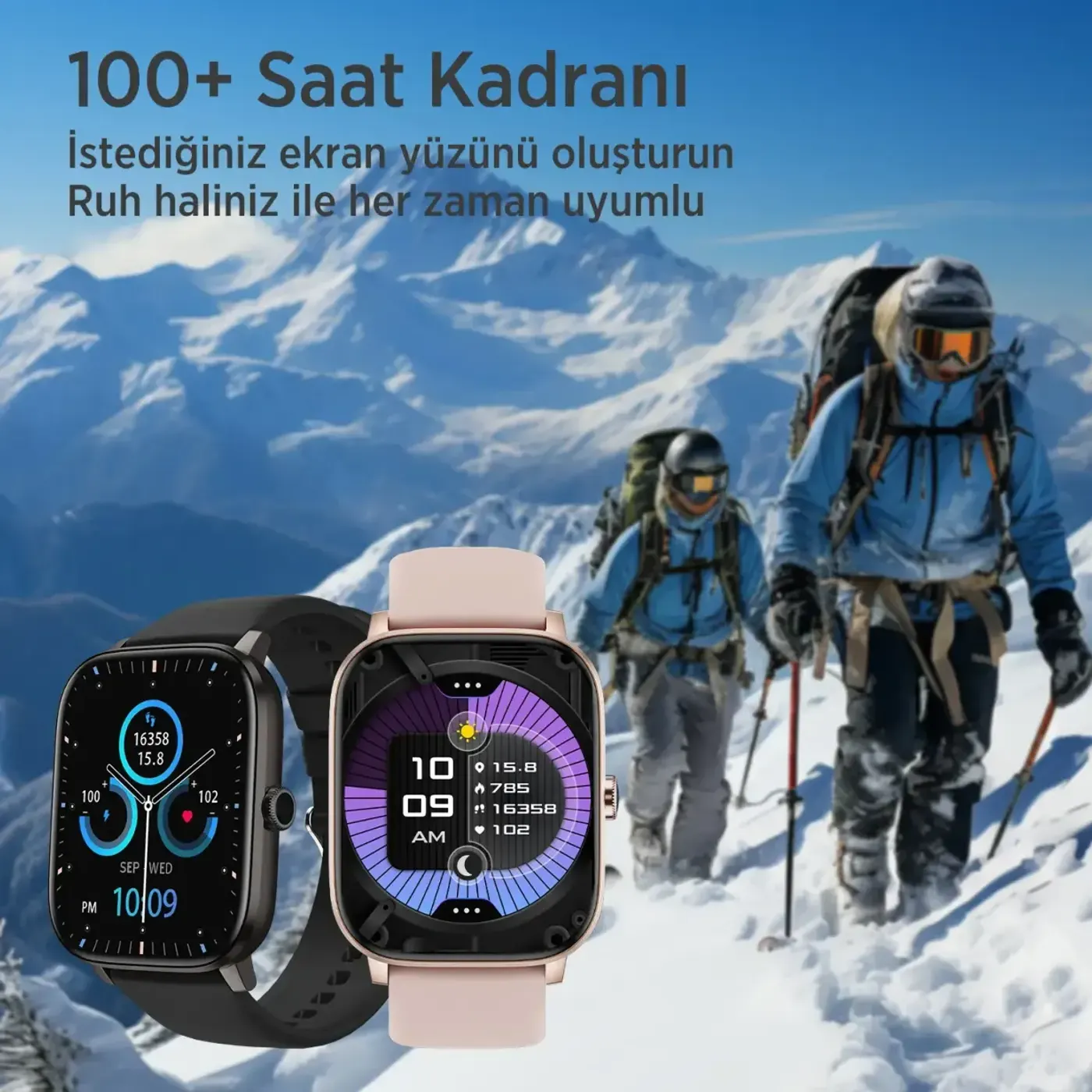 SW03 2.01” TFT Geniş Ekran, Spor Sağlık Akıllı Saat — görsel 2