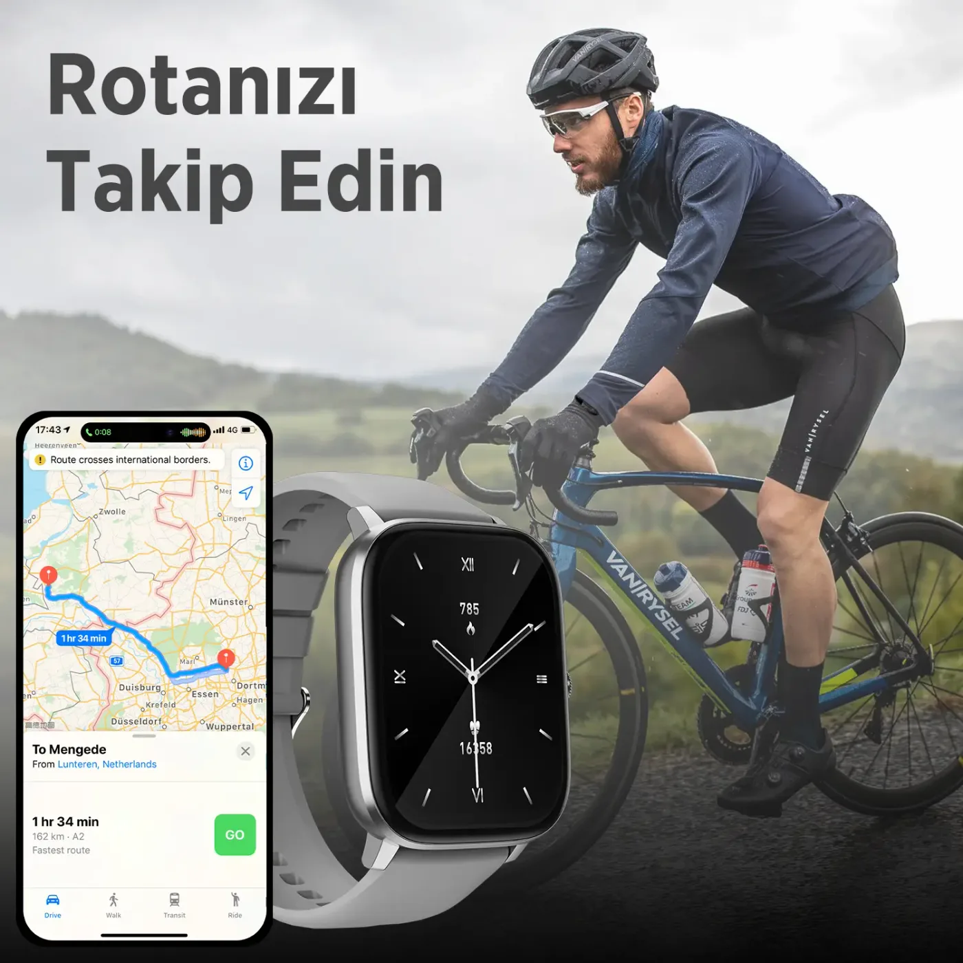 SW03 2.01” TFT Geniş Ekran, Spor Sağlık Akıllı Saat — görsel 4