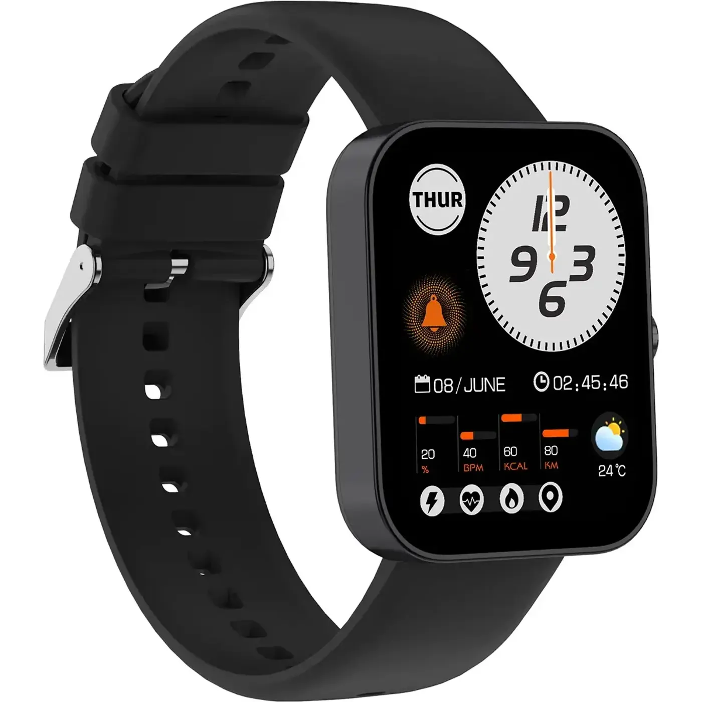 SW04 Bluetooth Arama Destekli 1.83” HD Akıllı Saat
