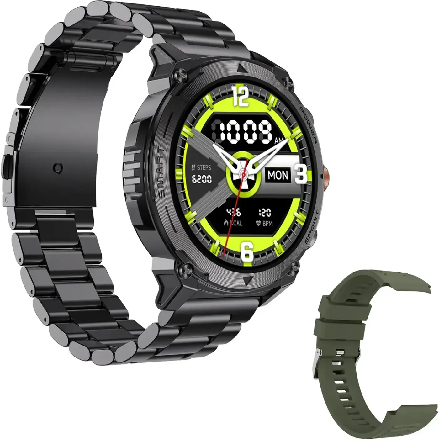 SW05 Metal Çerçeveli 1.43” AMOLED Ekran Akıllı Saat