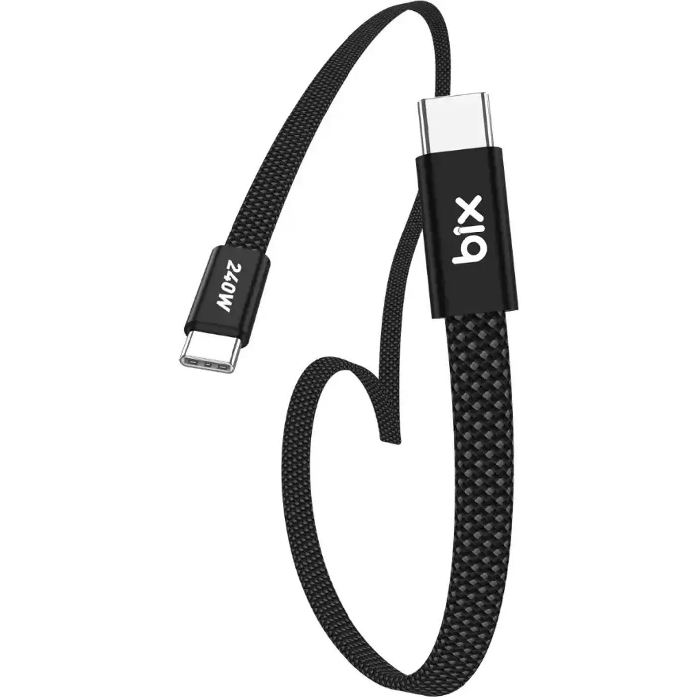 T5CC Type-C to Type-C 5A 240W 480Mbps Örgülü Hızlı Şarj