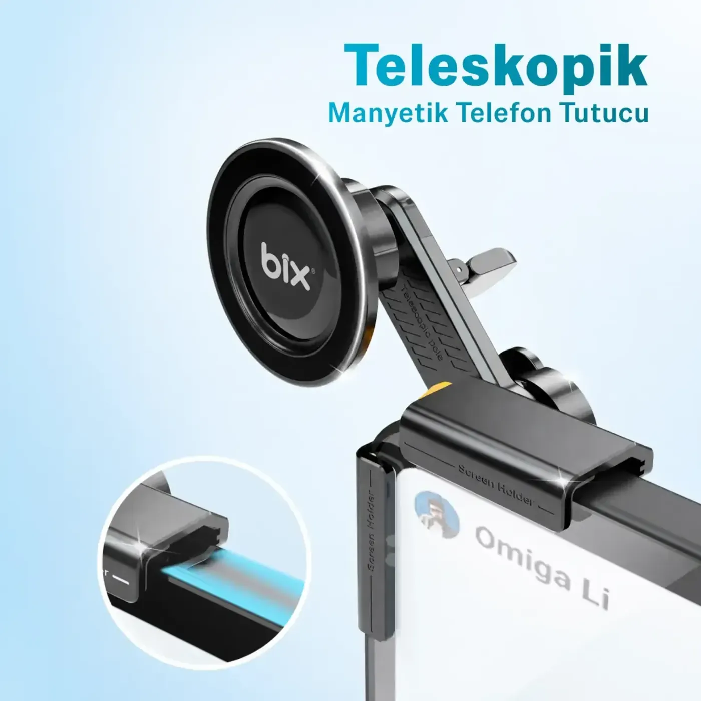 TCH03 Çok Açılı Ayarlanabilir Araç Ekranı ve Monitör — görsel 4
