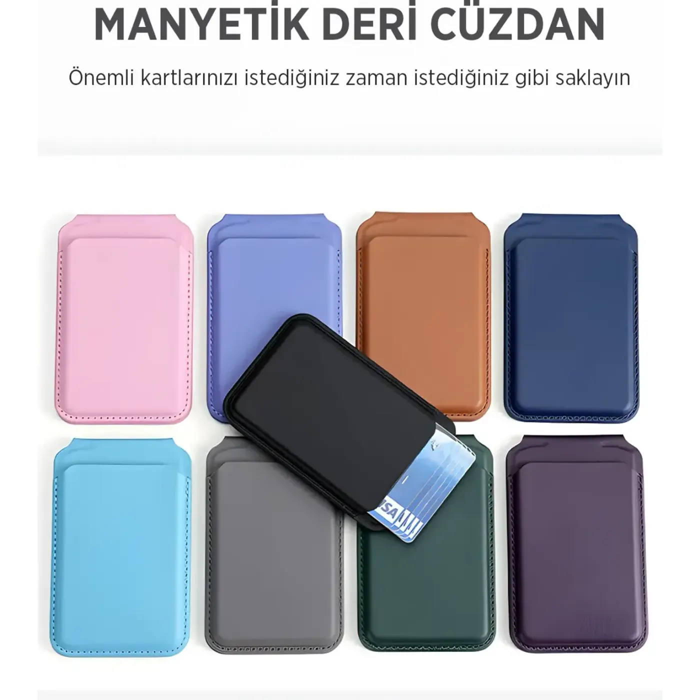 Bix TMW2 Magsafe Uyumlu Kartlık Özellikli Katlanabilir — görsel 4