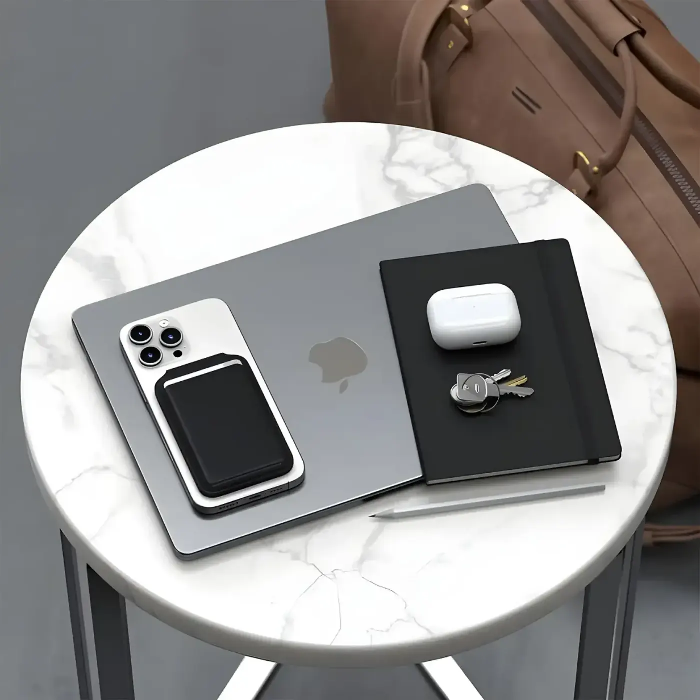Bix TMW2 Magsafe Uyumlu Kartlık Özellikli Katlanabilir — görsel 5