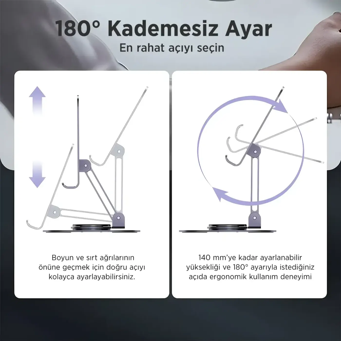TS01 Katlanabilir 360° Çok Açılı Tutucu Telefon — görsel 5