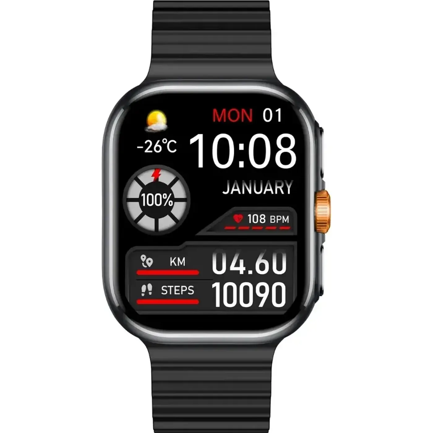 TSW1 2.01” AMOLED Ekran, Bluetooth 5.3 Akıllı Saat — görsel 3