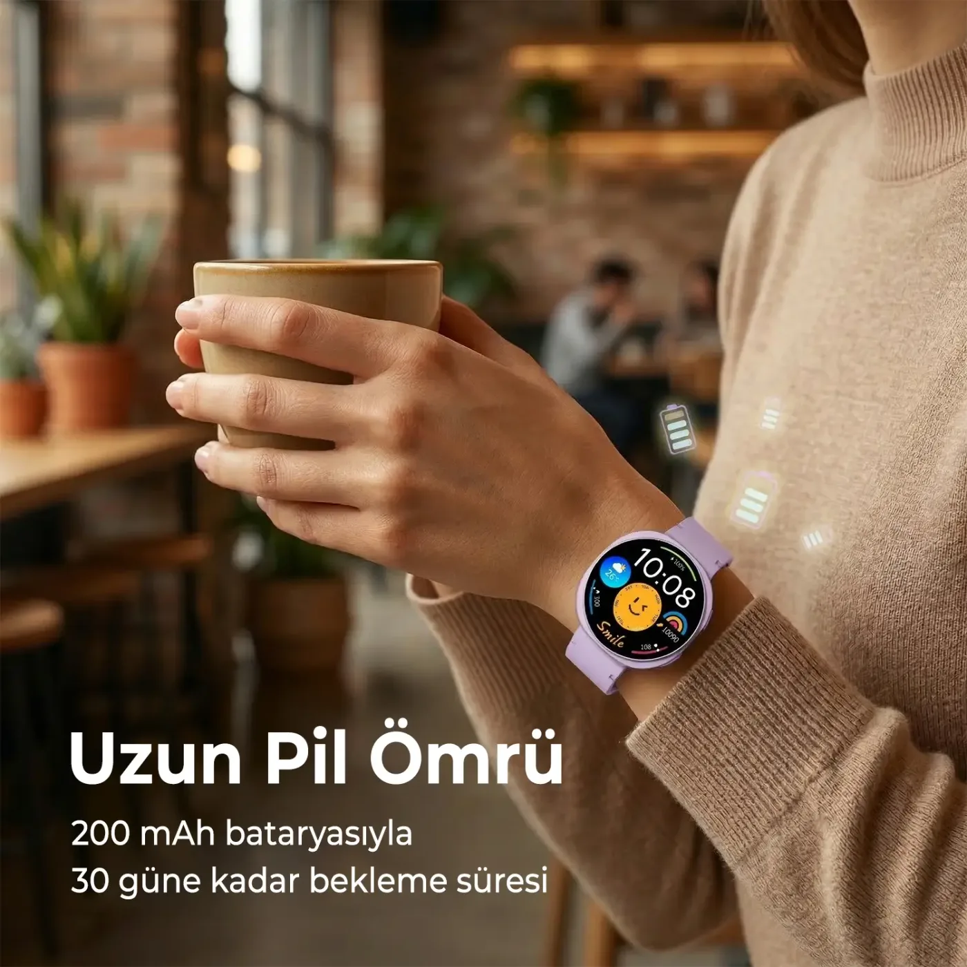 TSW3 42mm İnce 1.32” AMOLED Ekranlı Akıllı Saat — görsel 5