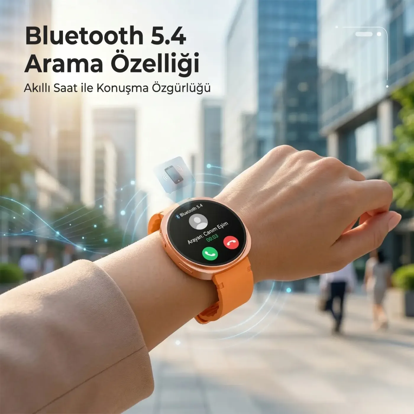 TSW3 42mm İnce 1.32” AMOLED Ekranlı Akıllı Saat — görsel 6
