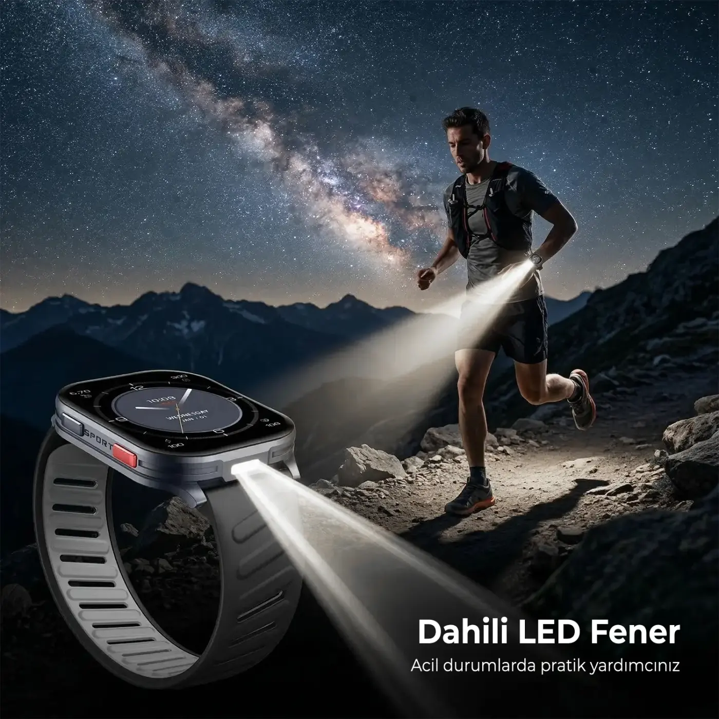 TSW4 47mm İnce 2.04” AMOLED Ekranlı Akıllı Saat — görsel 2