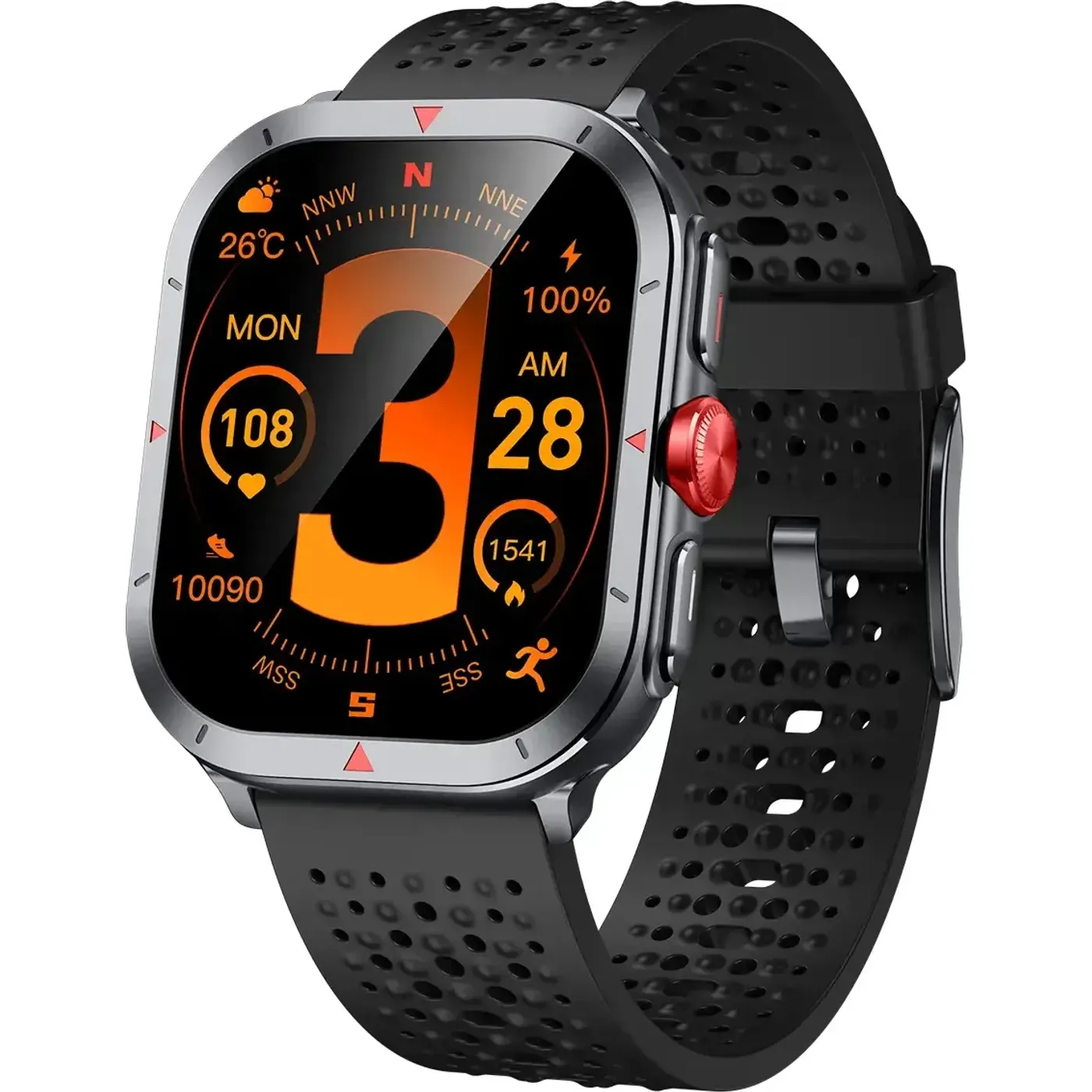 TSW5 53mm Super Retina 2.01” AMOLED GPS Akıllı Saat